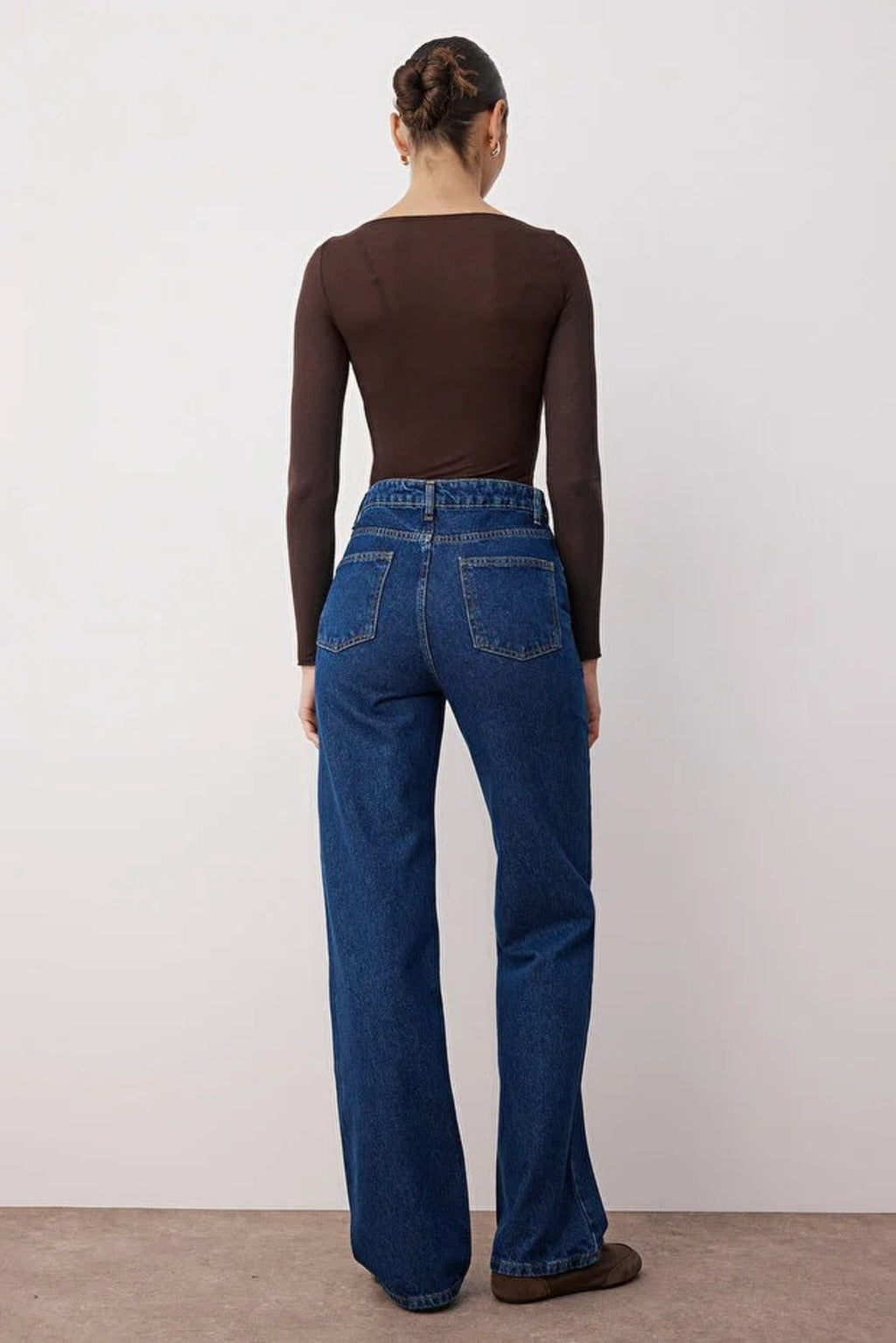 High Waist Wide Leg Jeans