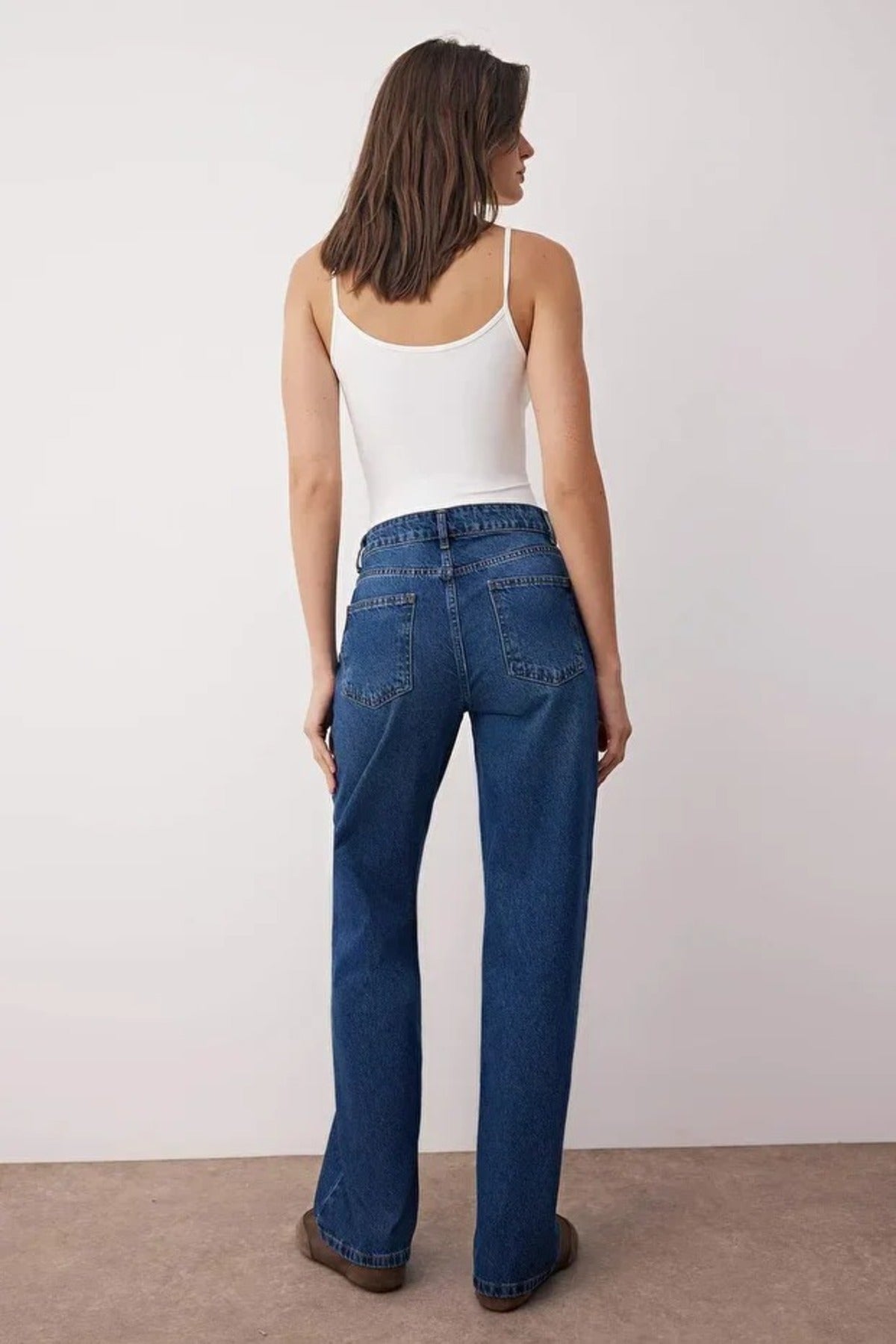 High Waist Wide Leg Jeans