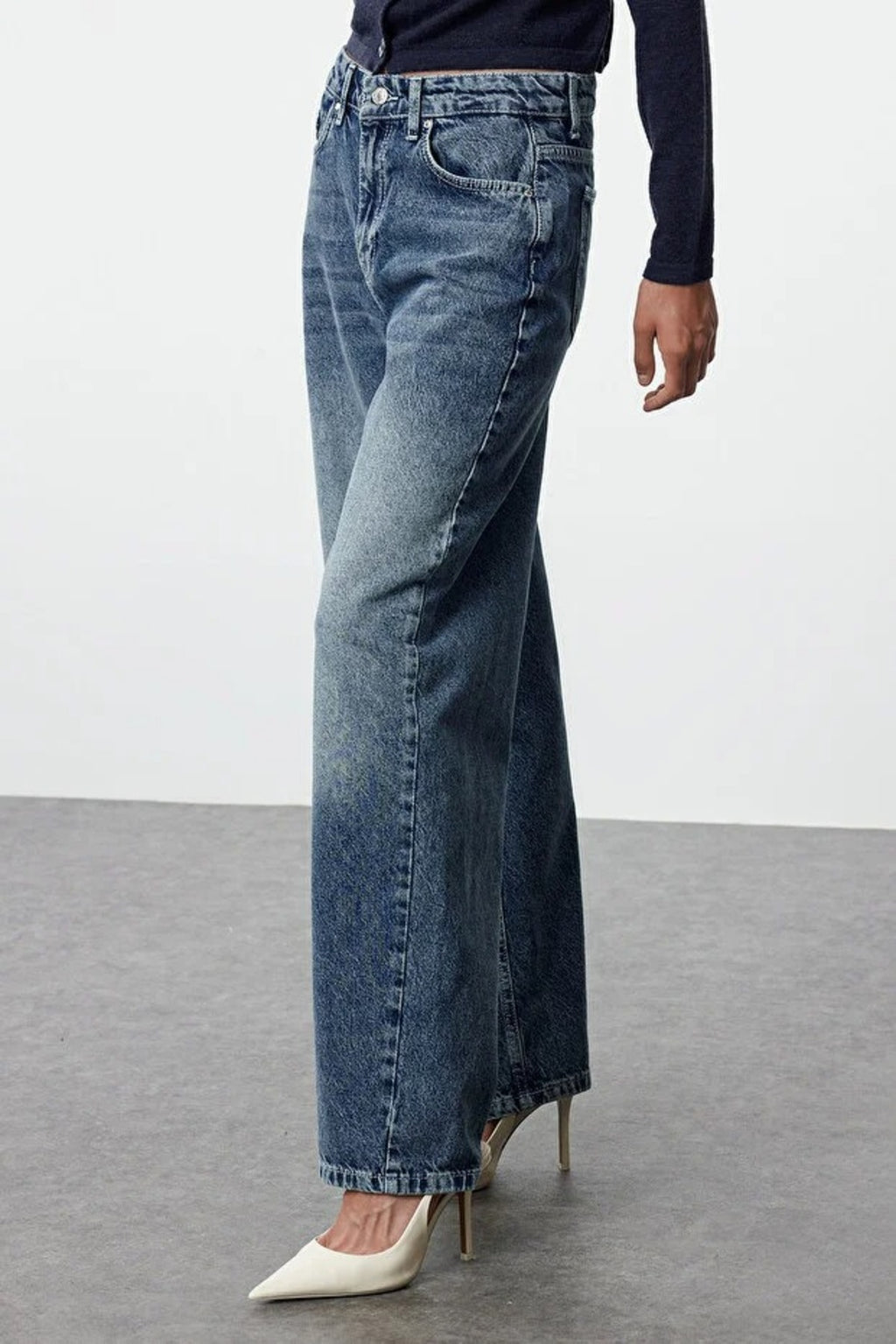 High Waist Baggy Jeans