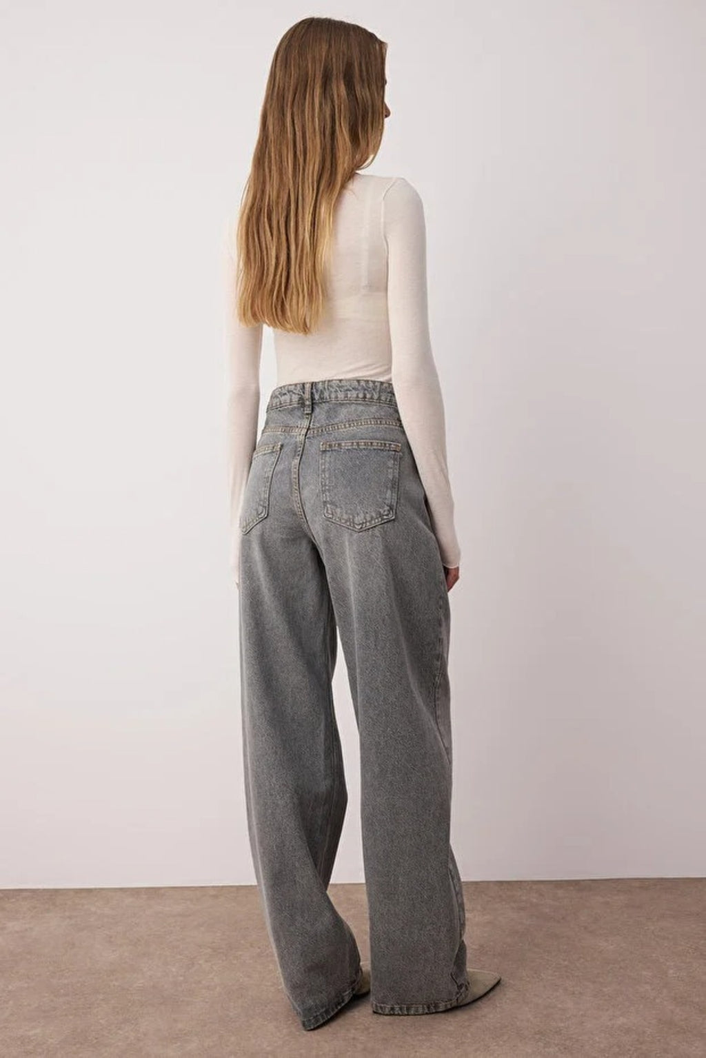 High Waist Baggy Jeans
