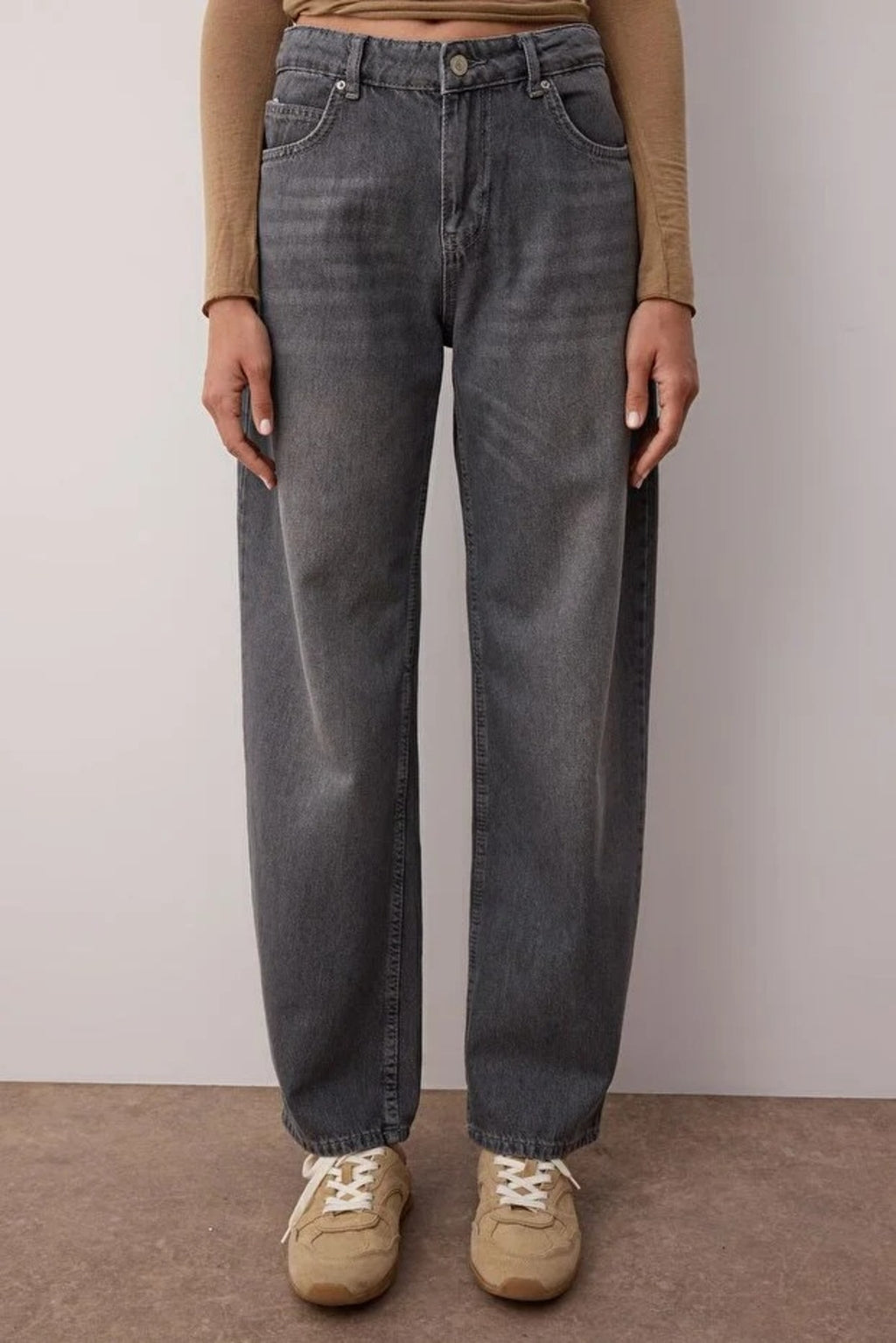 Premium Low Waist Loose Baggy Jeans