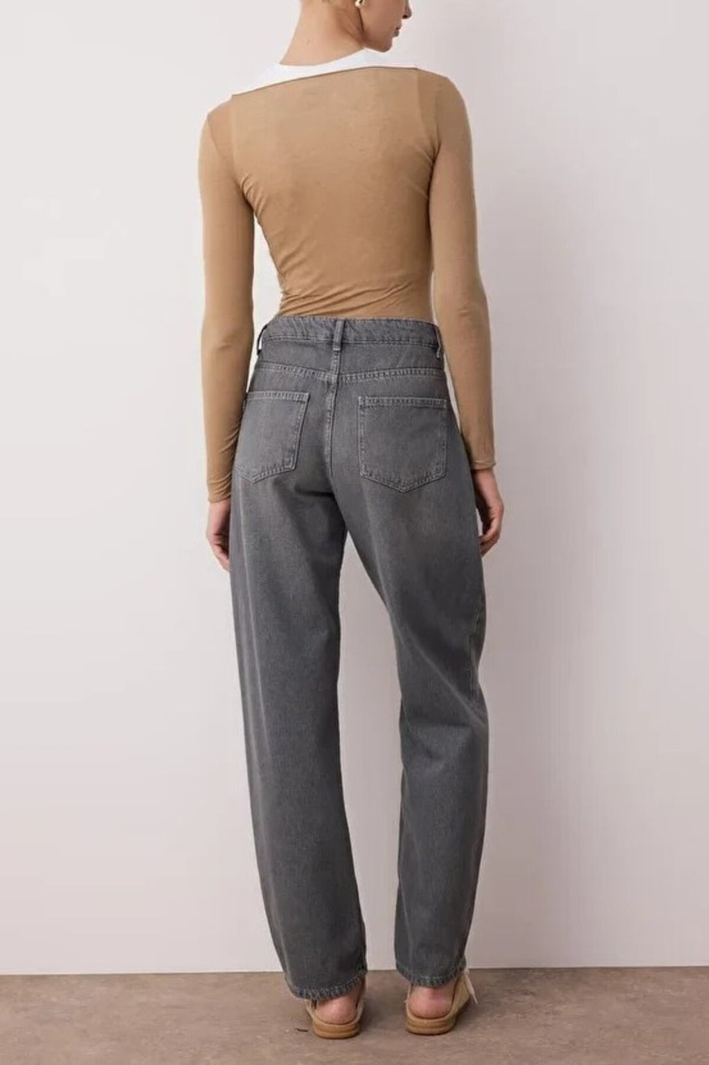 Premium Low Waist Loose Baggy Jeans