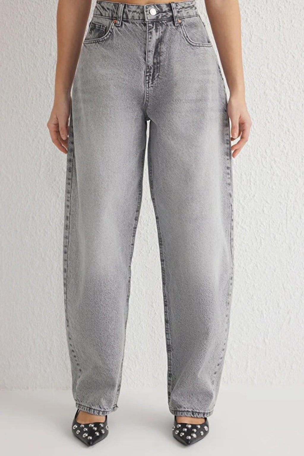 Normal Waist Loose Baggy Jeans