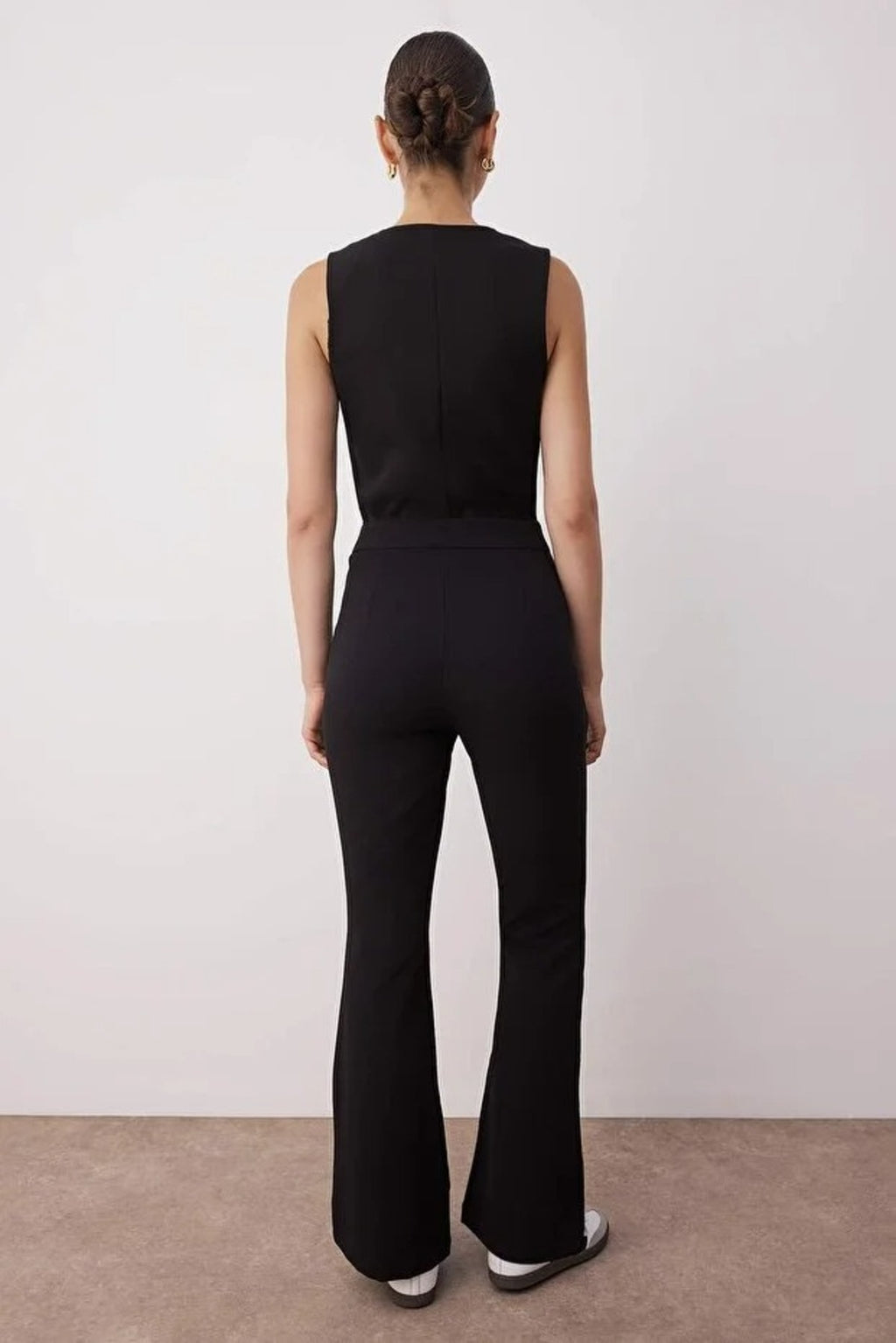 Flare Bootcut Woven Trousers