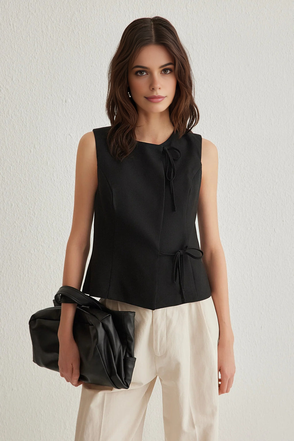 Tie Detail Vest