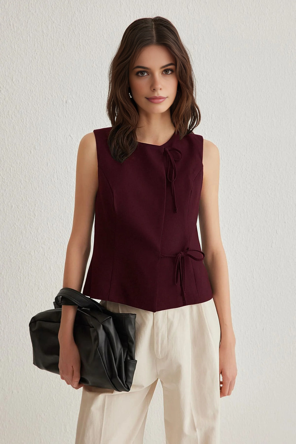 Tie Detail Vest