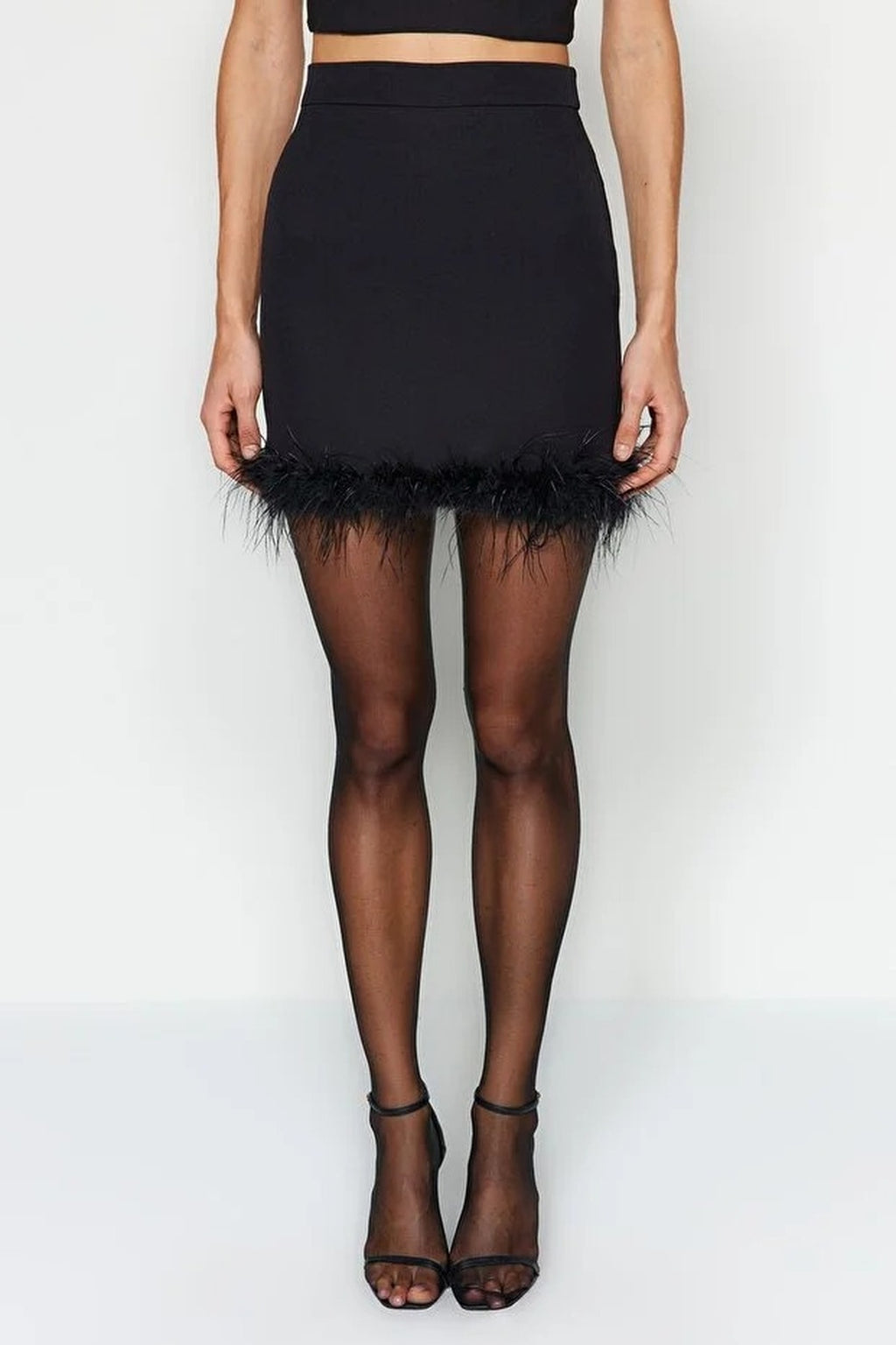 Mini Party Skirt with Otris Detail