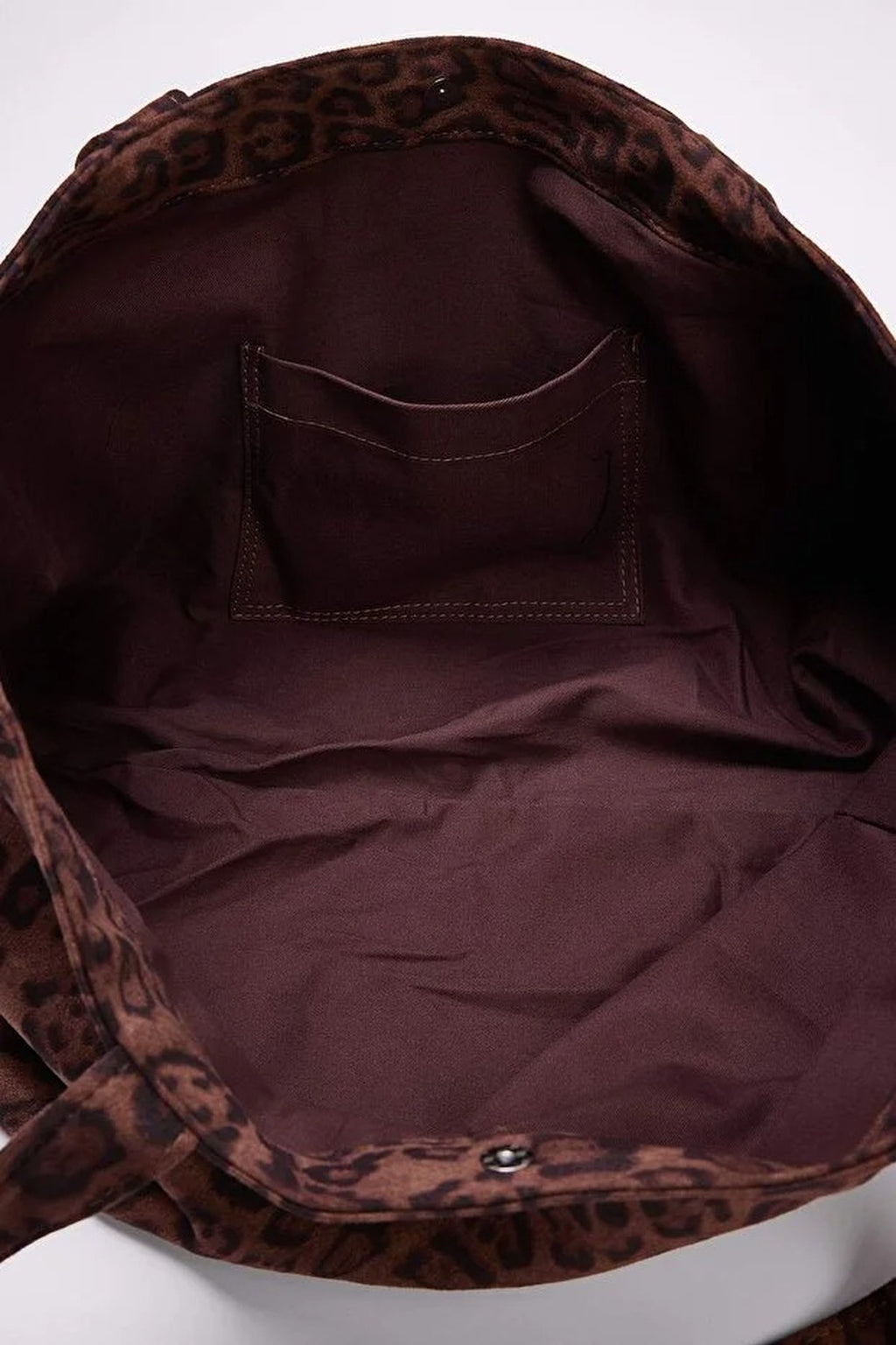 Leopard Print Women's Maxi Shoulder Bag