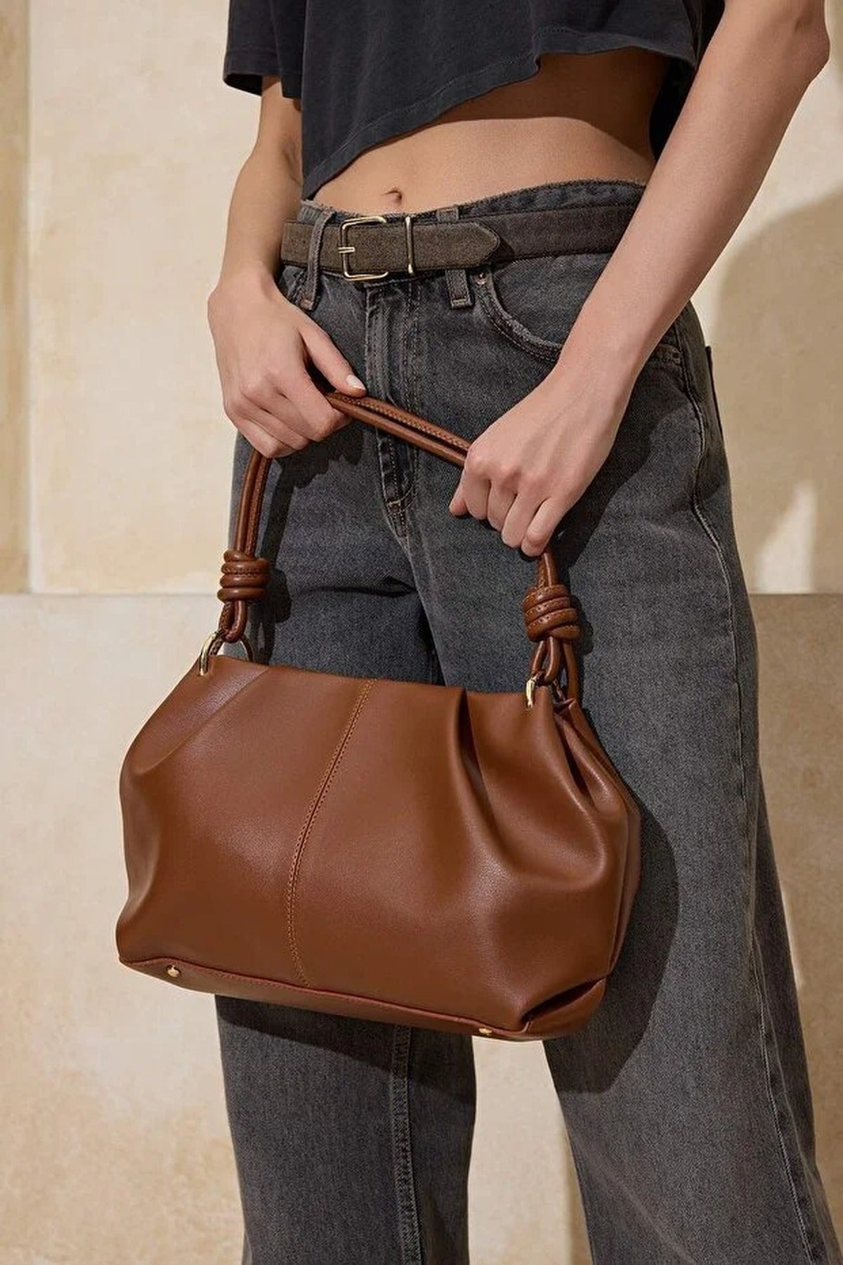 Magnetic Closure Women's Mini Shoulder Bag