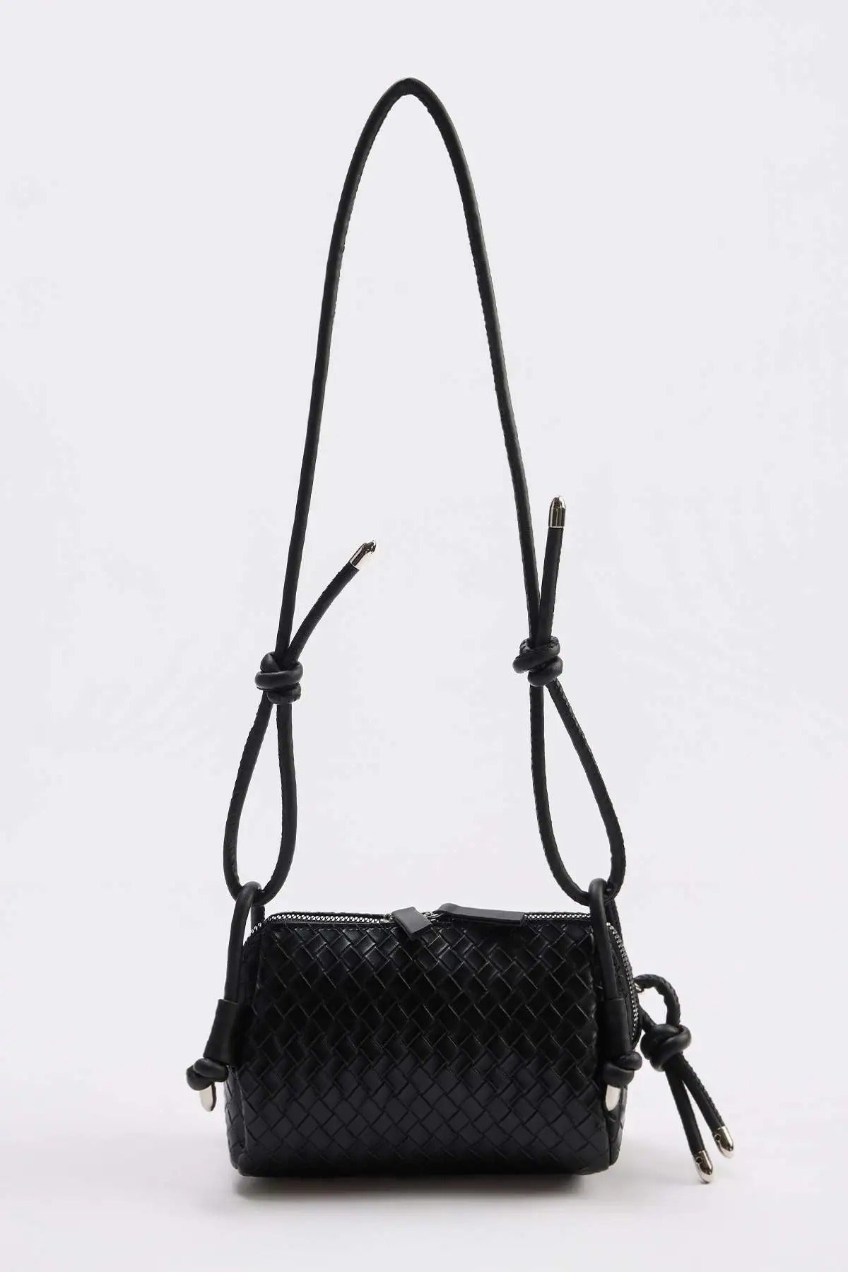 Woven Mini Shoulder Bag