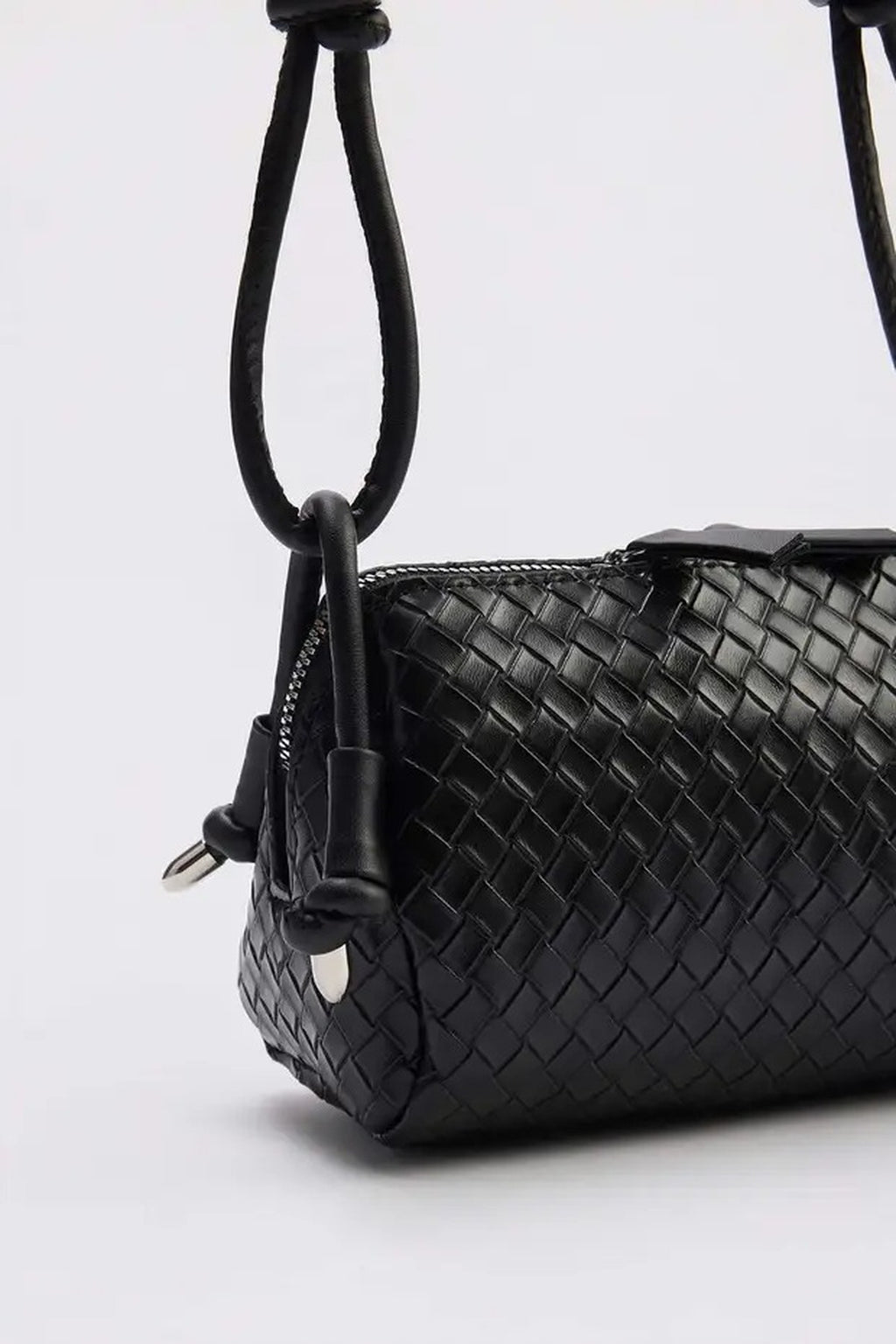Woven Mini Shoulder Bag