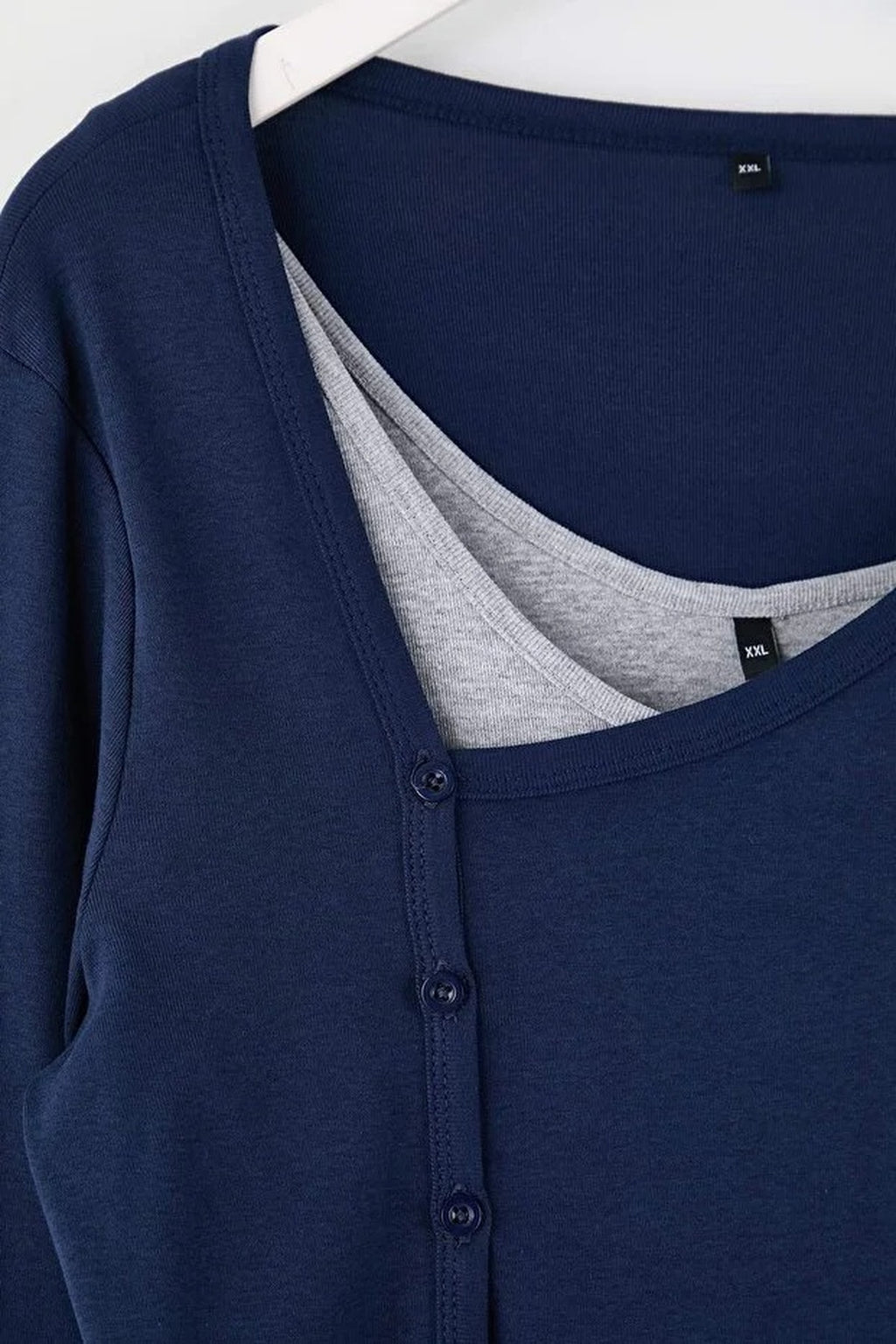 Lycra Cotton Supreme Knit Plus Size Blouse