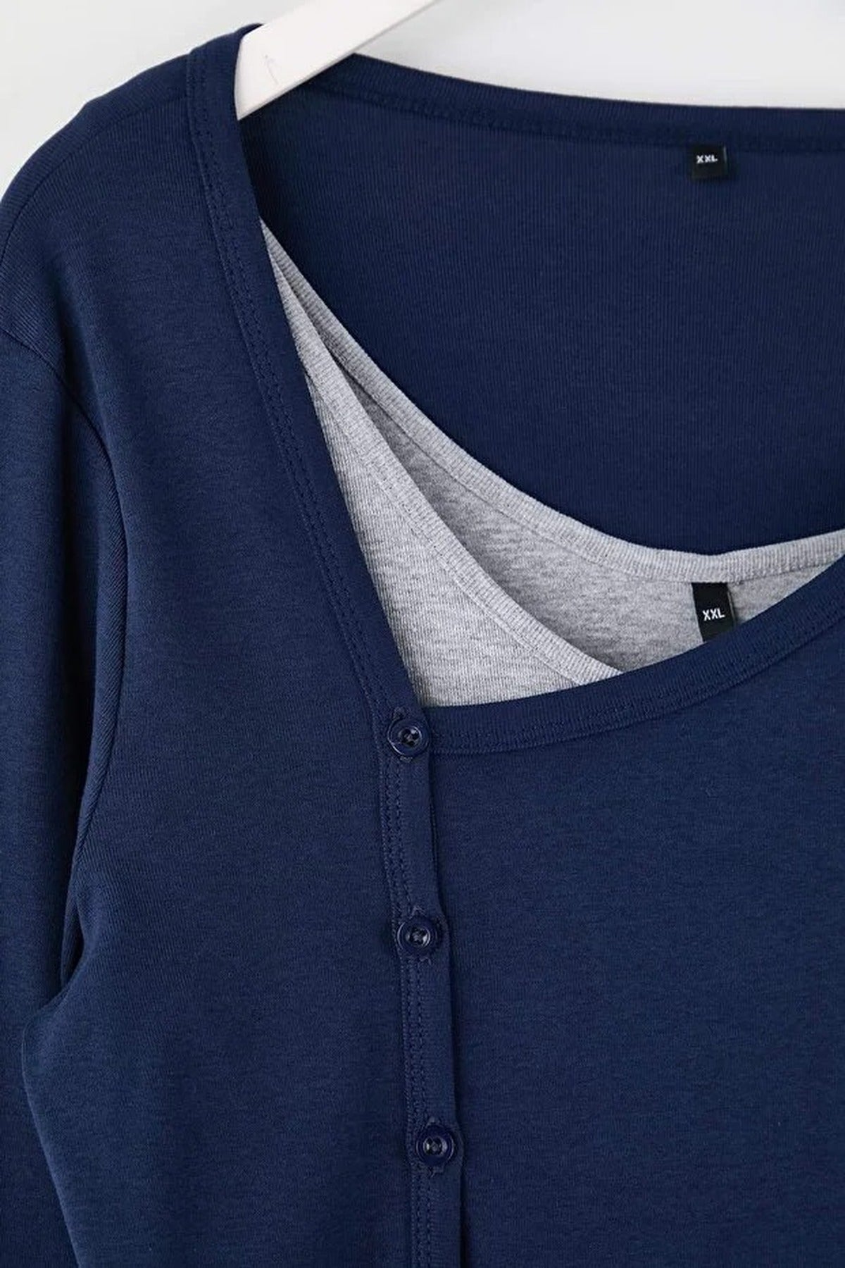 Lycra Cotton Supreme Knit Plus Size Blouse