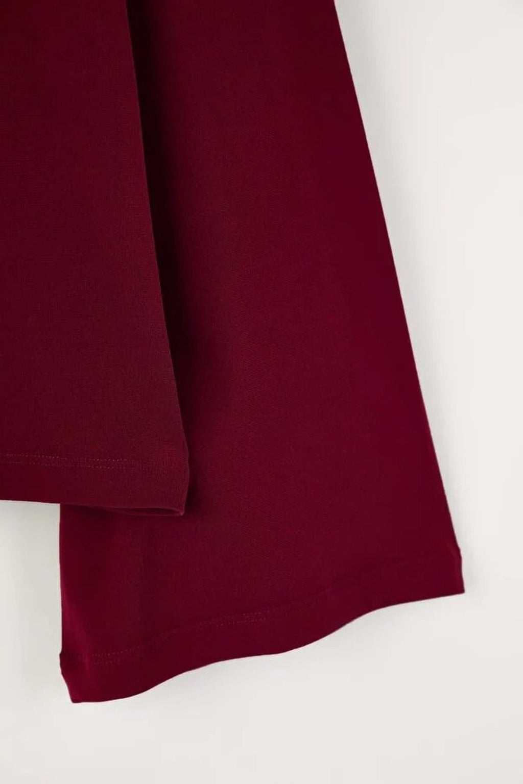 Relaxed Fit Spanish Sleeve Stretch Knit Blouse