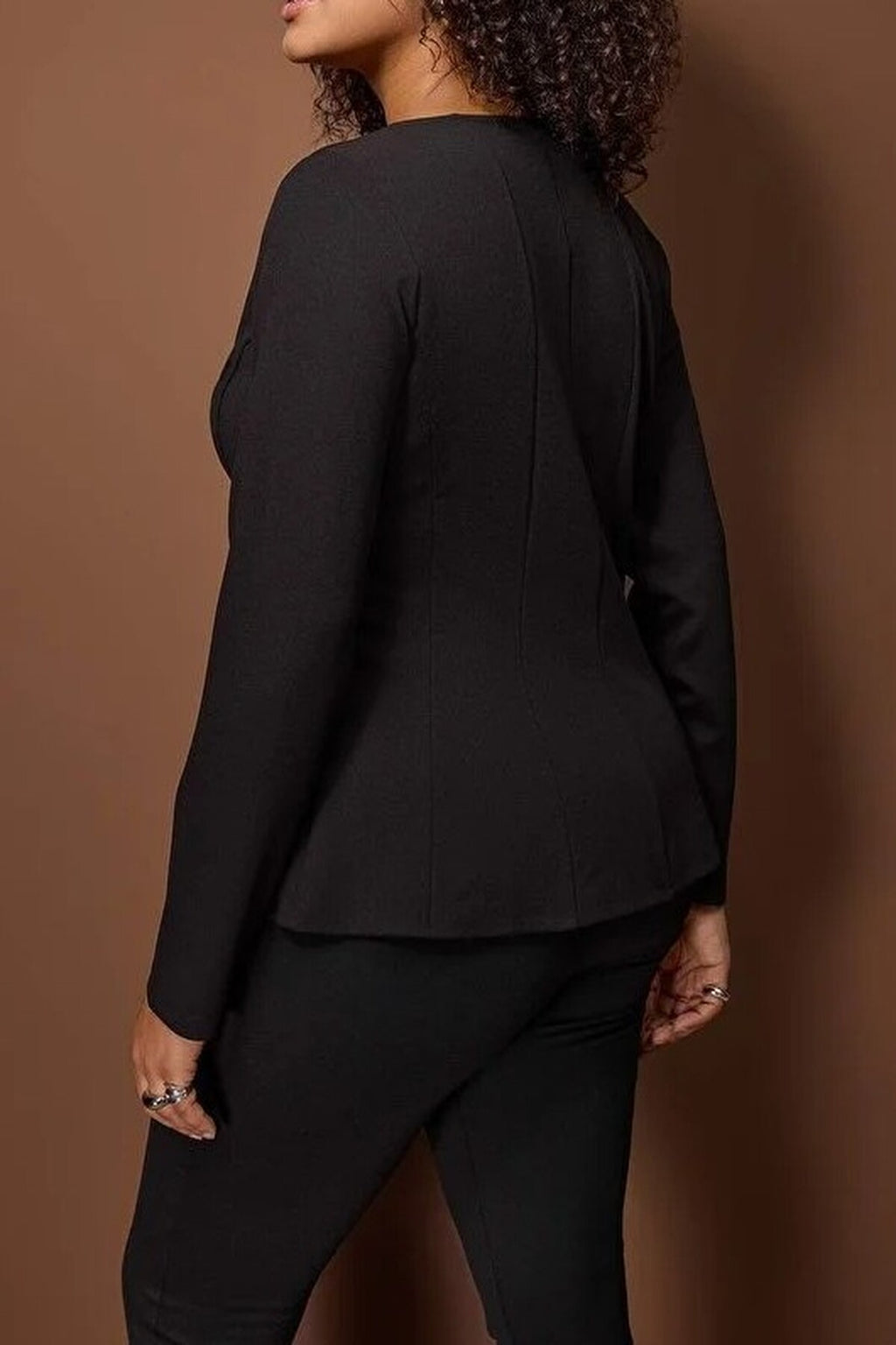 Knit Plus Size Blouse