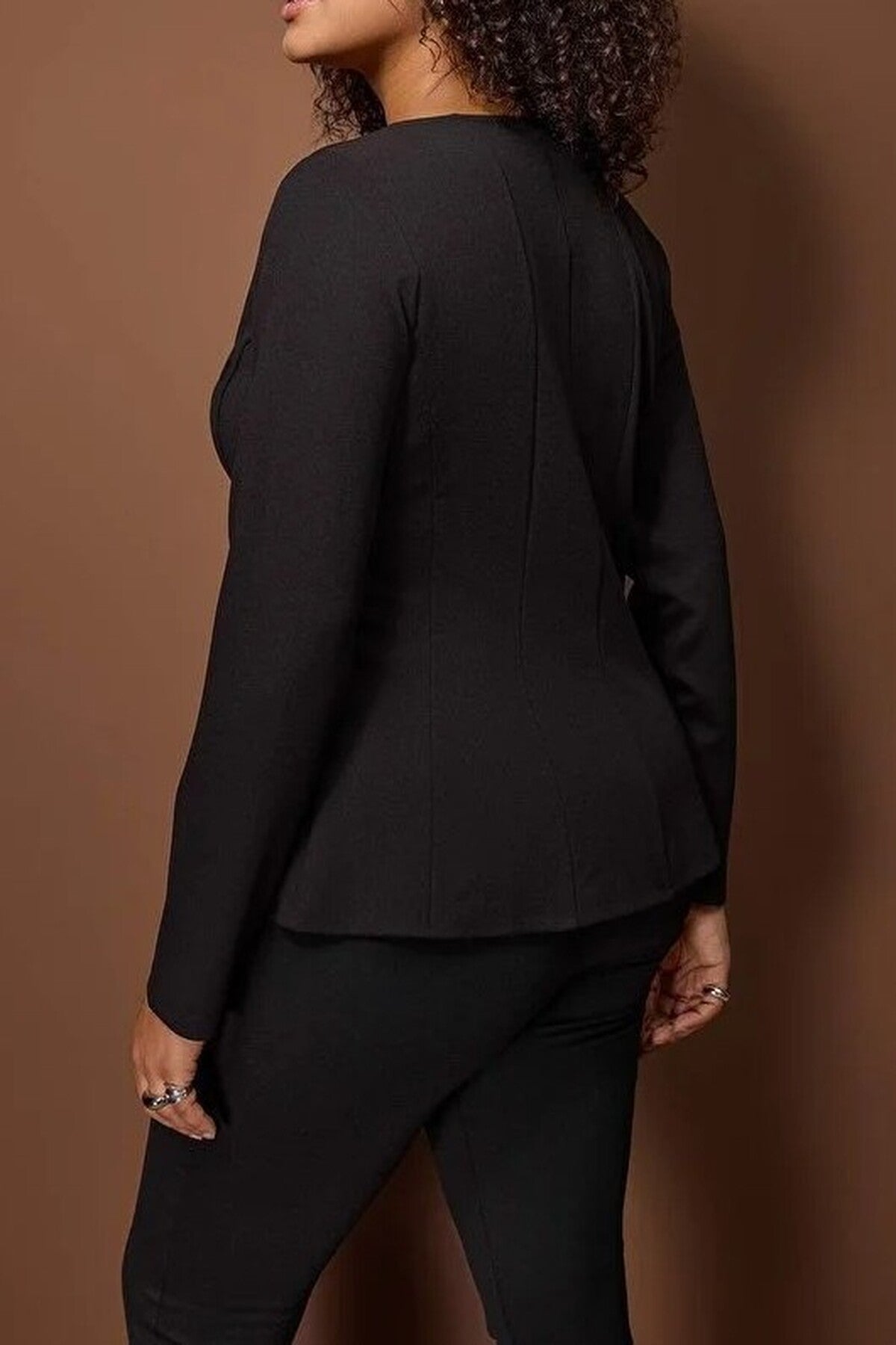 Knit Plus Size Blouse