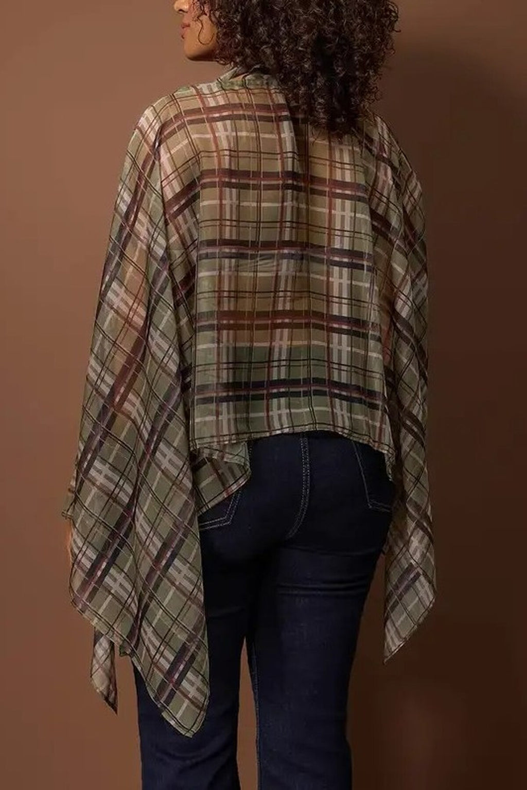 Chiffon Woven Plus Size Blouse