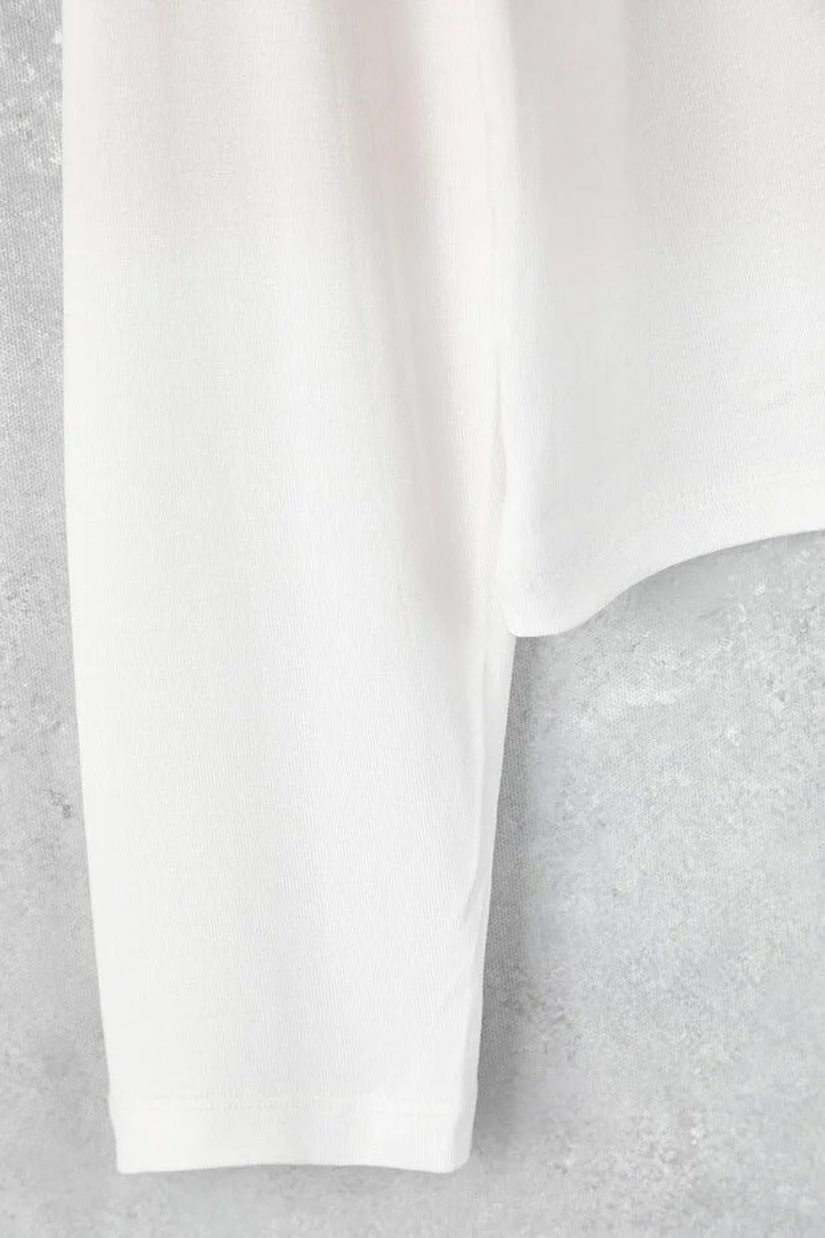 Snap Button Crop Length Basic Knitted Plus Size Blouse