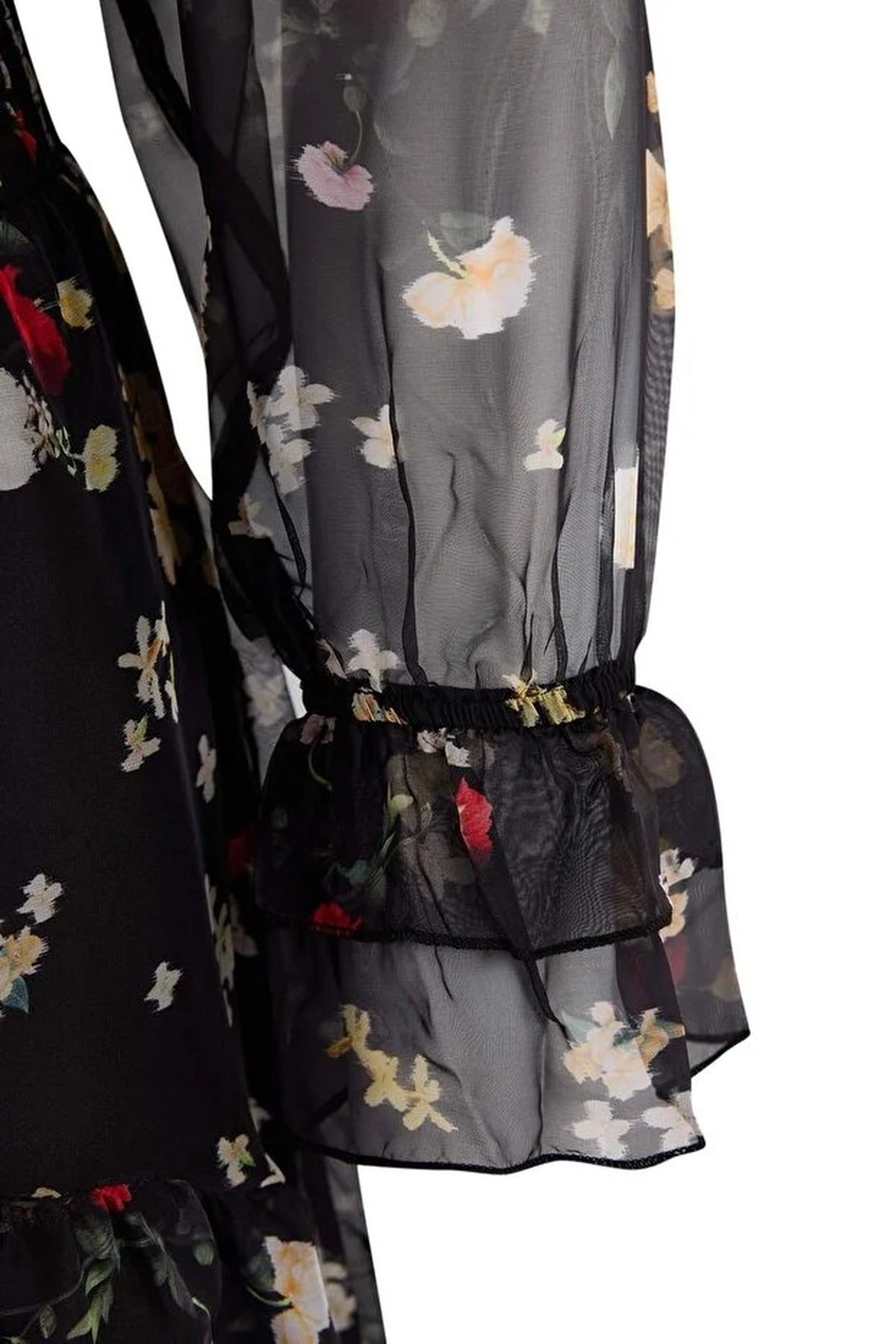 Halter Neck Chiffon Woven Plus Size Dress