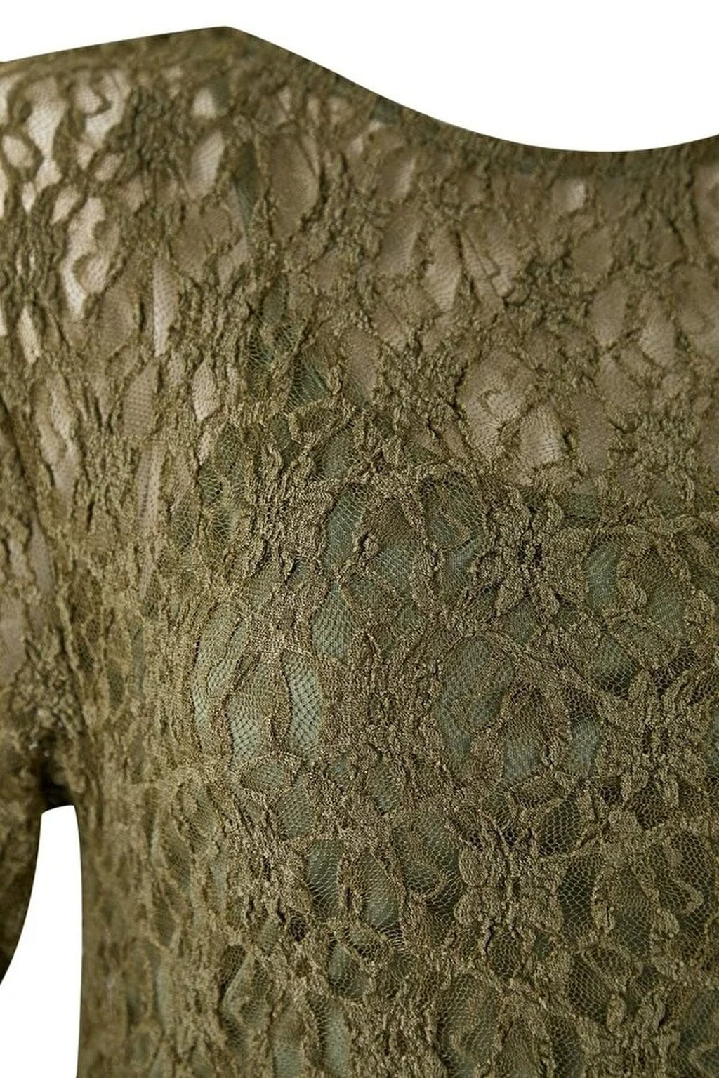 Lace Knit Mini Plus Size Dress