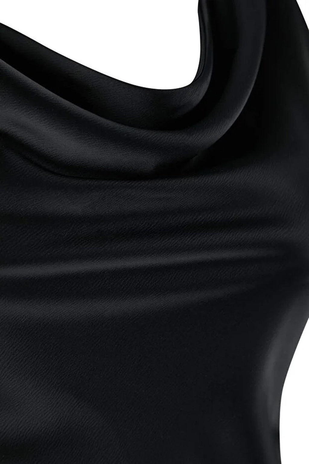Midi V-Neck Satin Woven Plus Size Dress