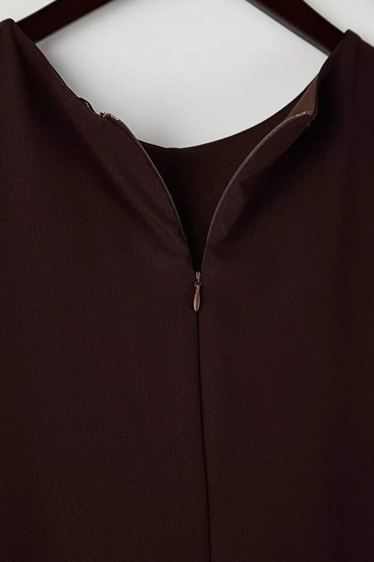Accessory Detail Midi Plus Size Woven Dress