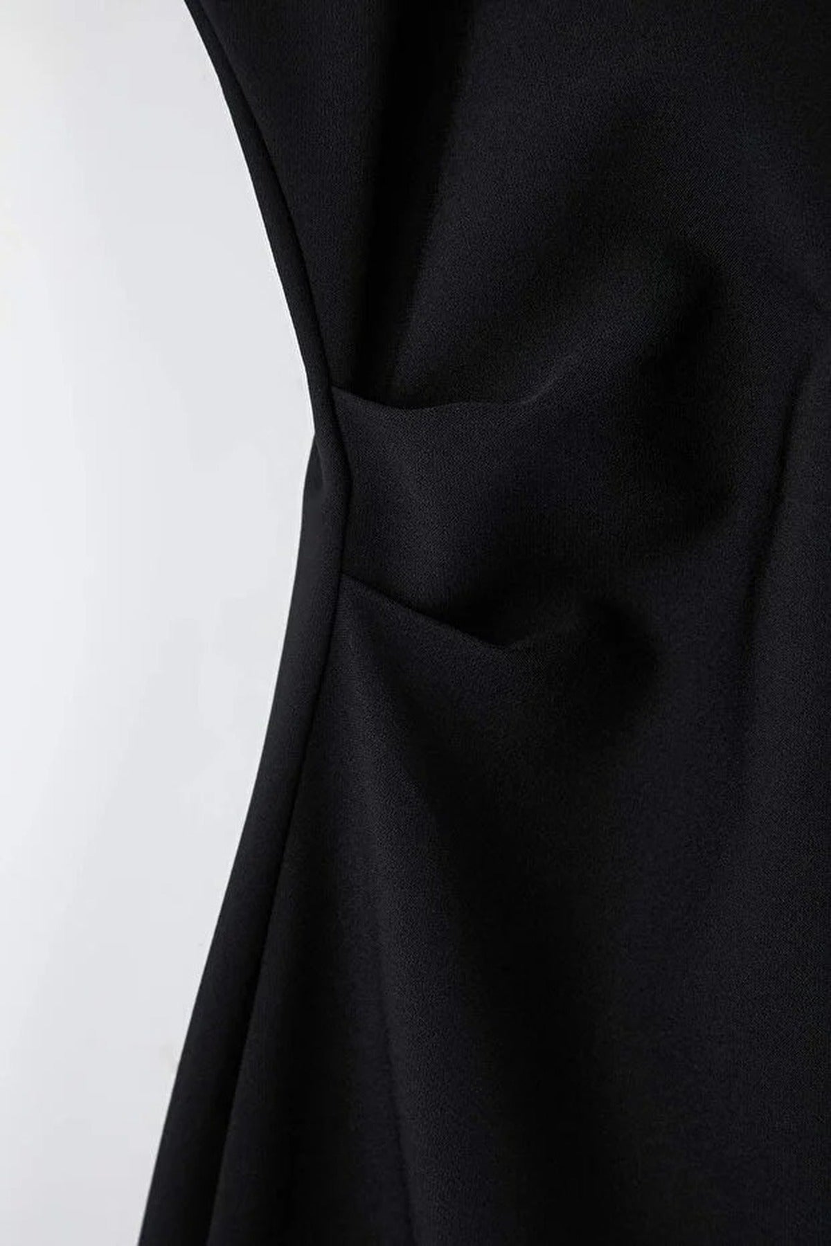 A-Line V-Neck Midi Plus Size Dress