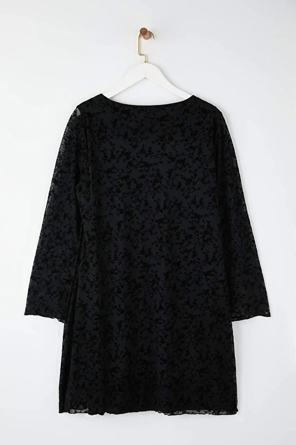 Tulle Mini Knitted Plus Size Dress