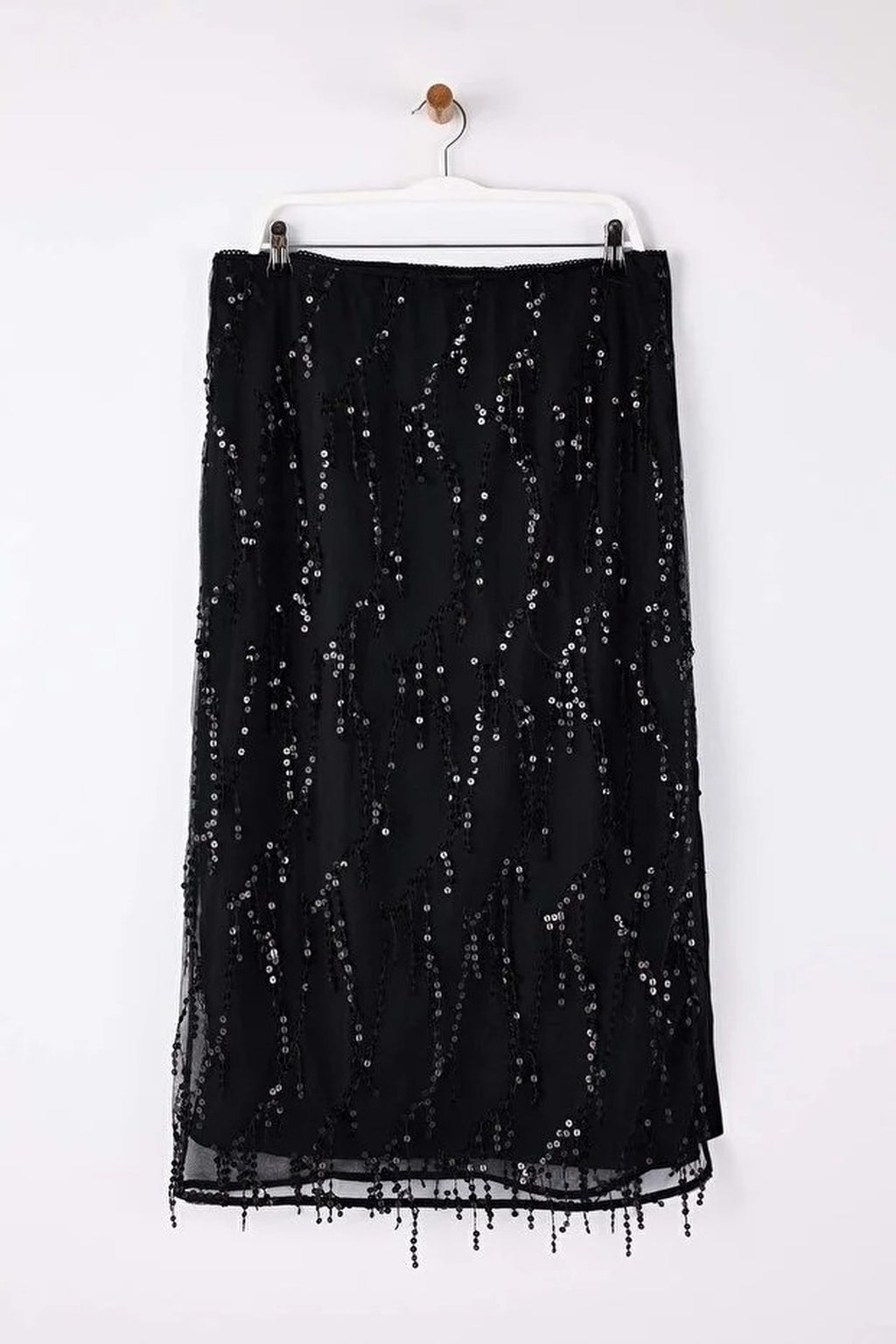 Woven Plus Size Skirt