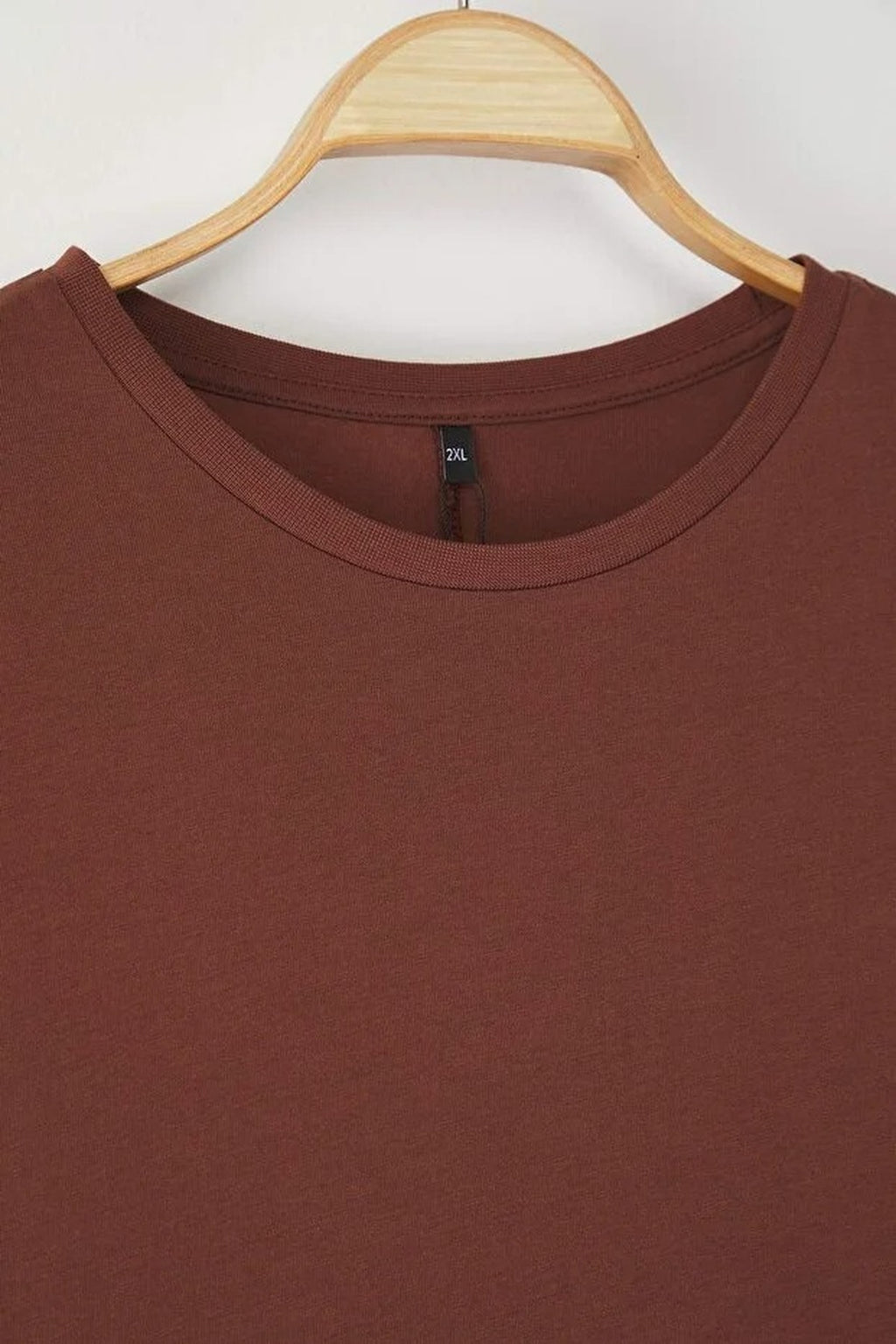 Midi 100% Cotton Knitted T-shirt Dress