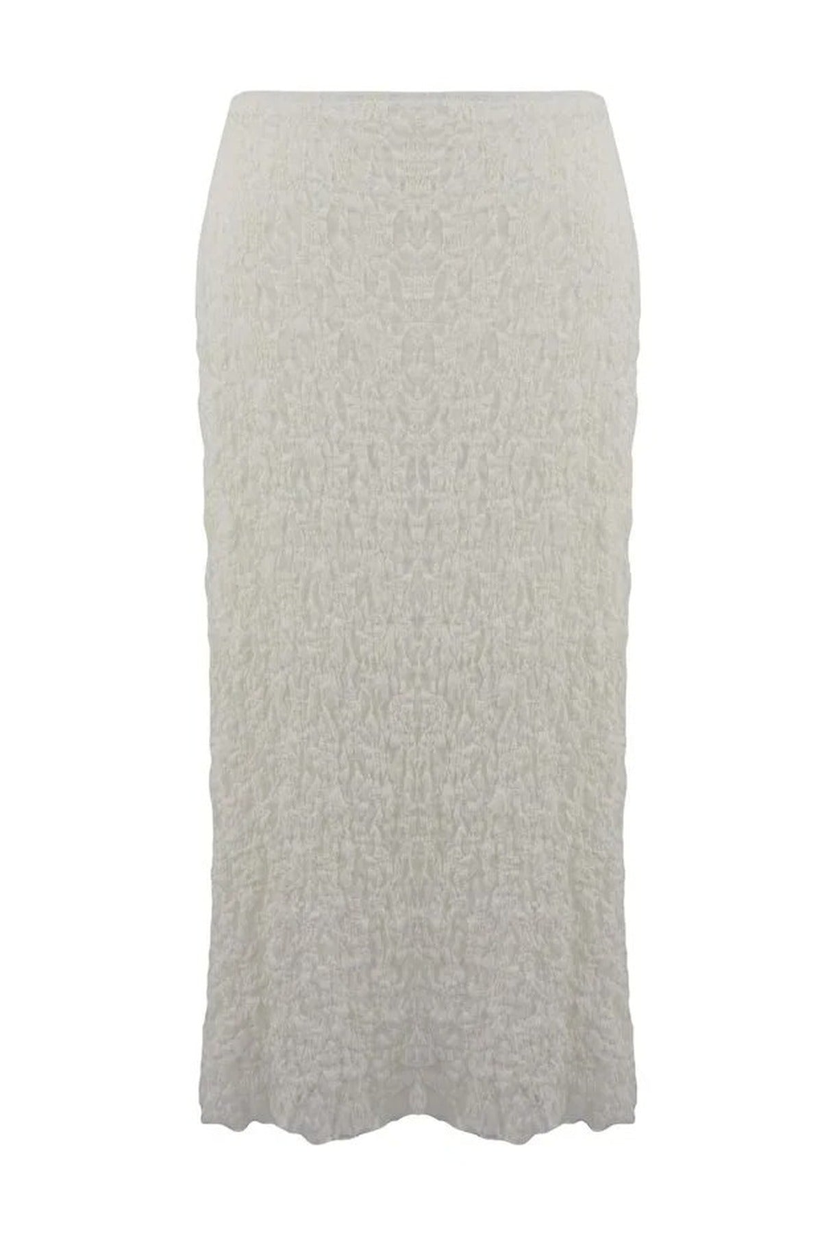 Lace A-line Mini Lined Plus Size Skirt