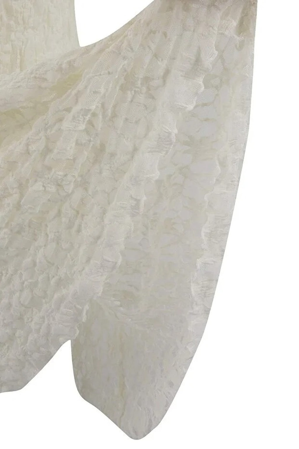 Lace A-line Mini Lined Plus Size Skirt