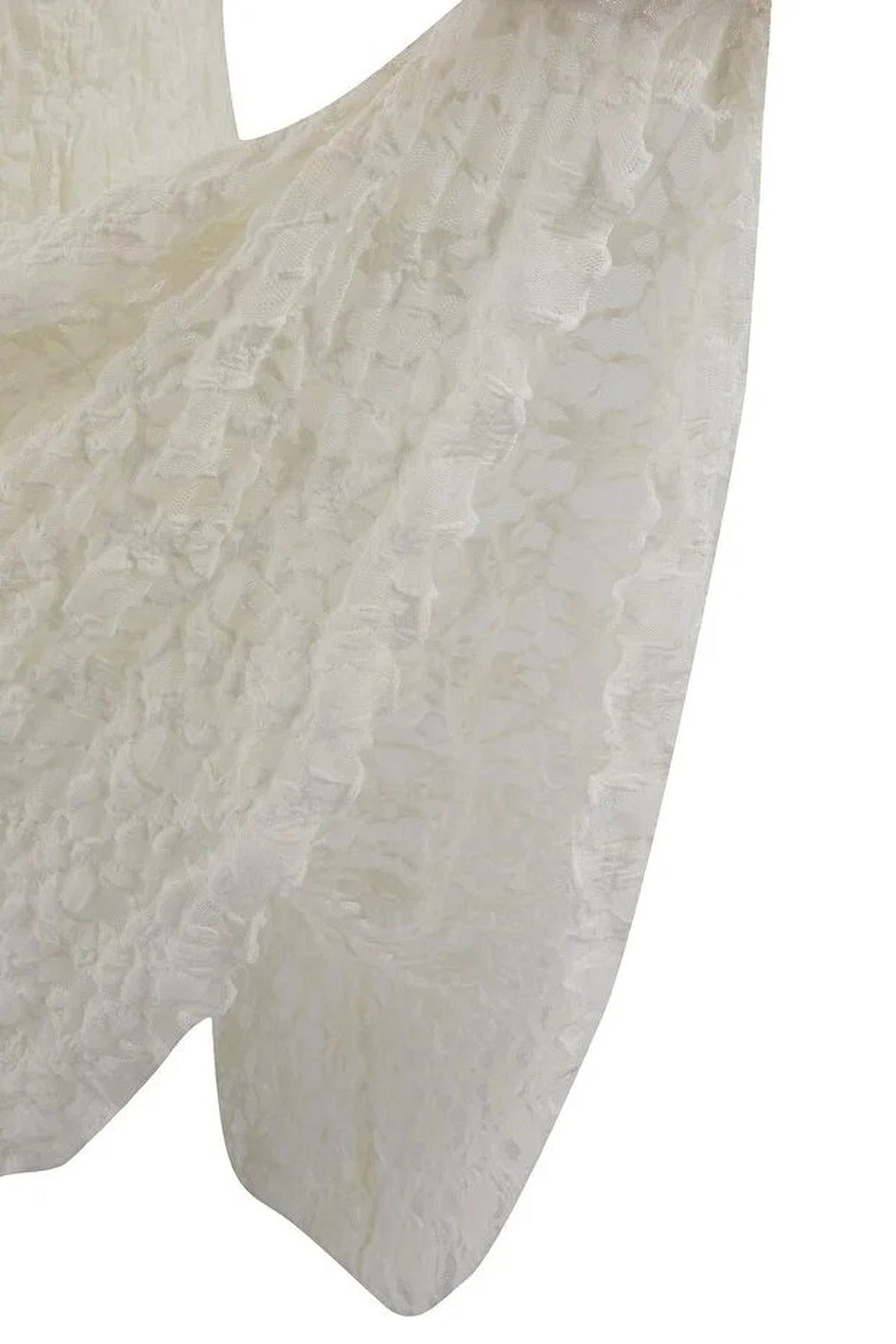 Lace A-line Mini Lined Plus Size Skirt