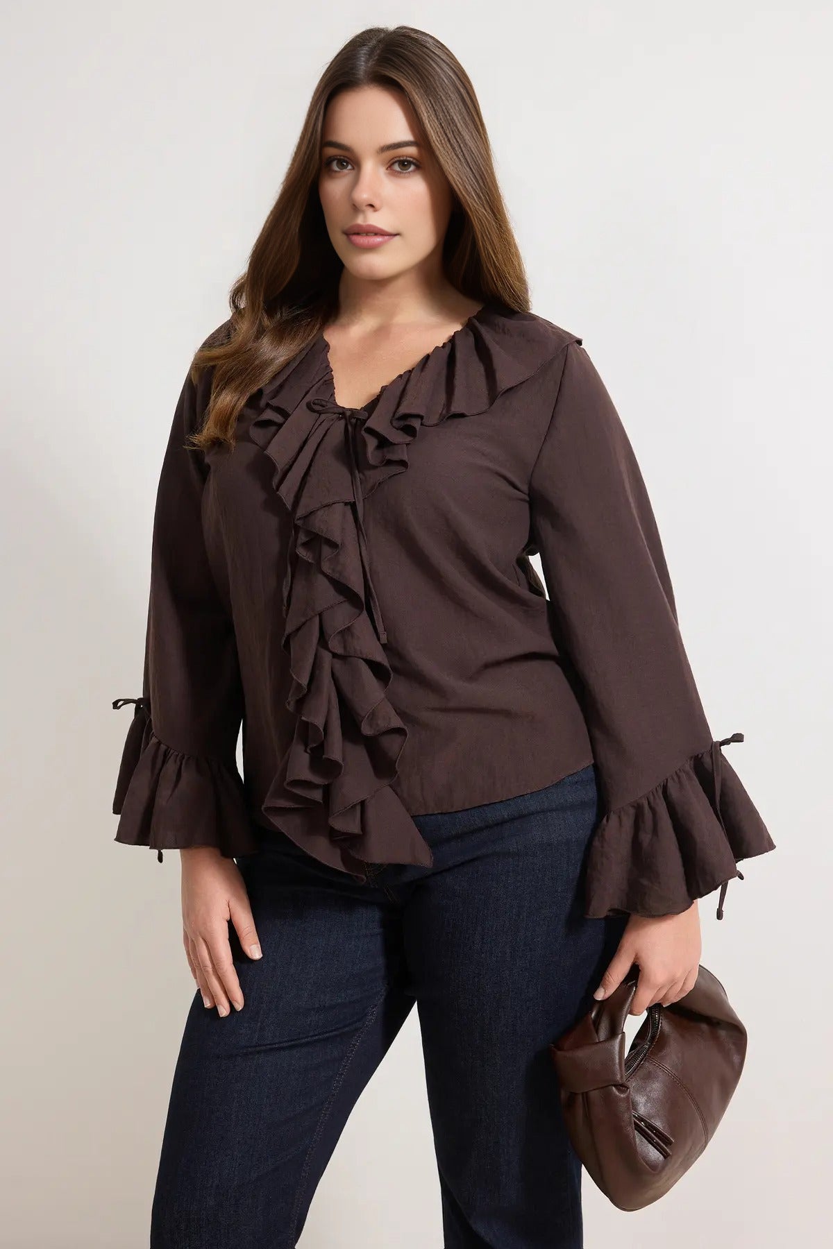 Woven Plus Size Blouse