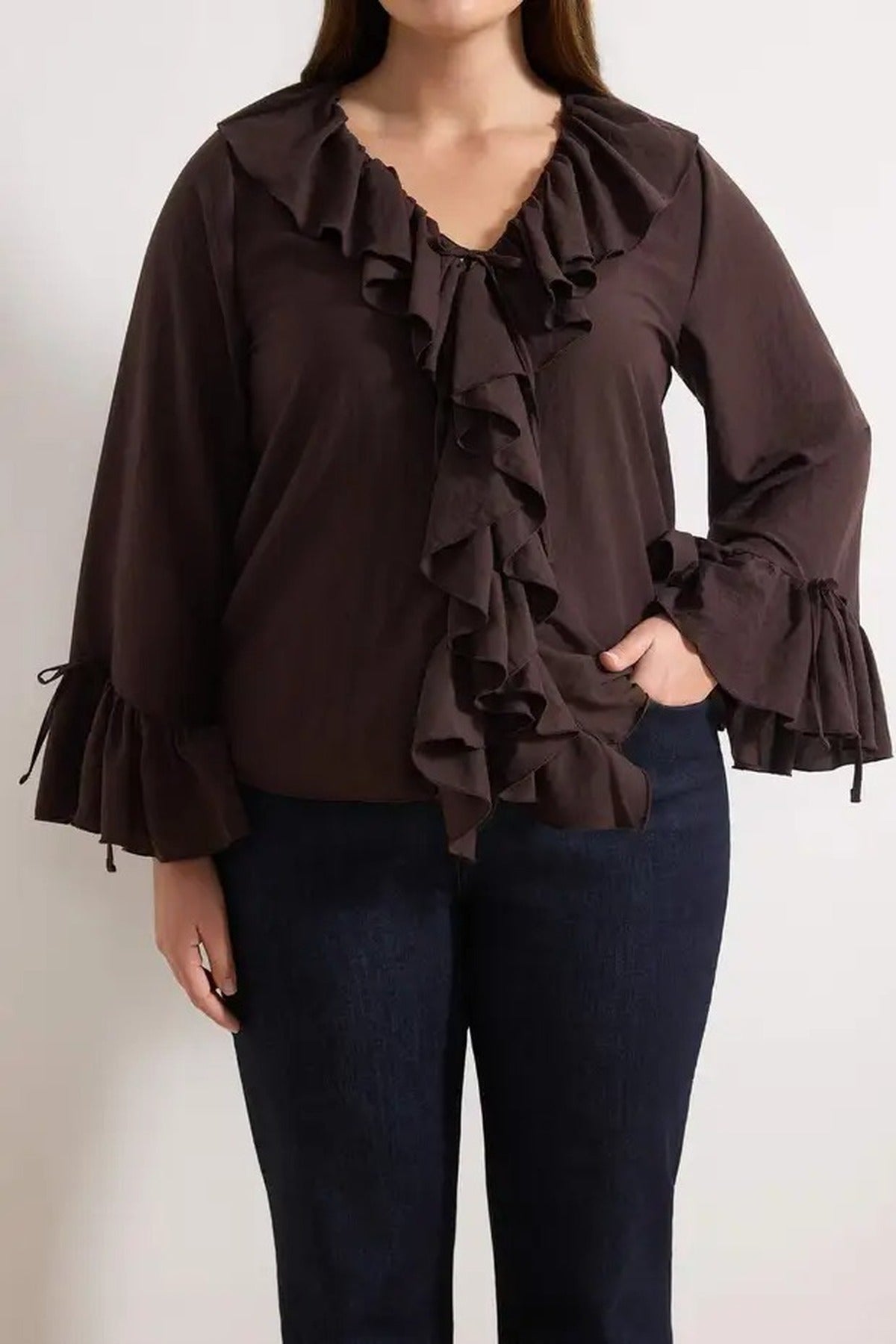 Woven Plus Size Blouse