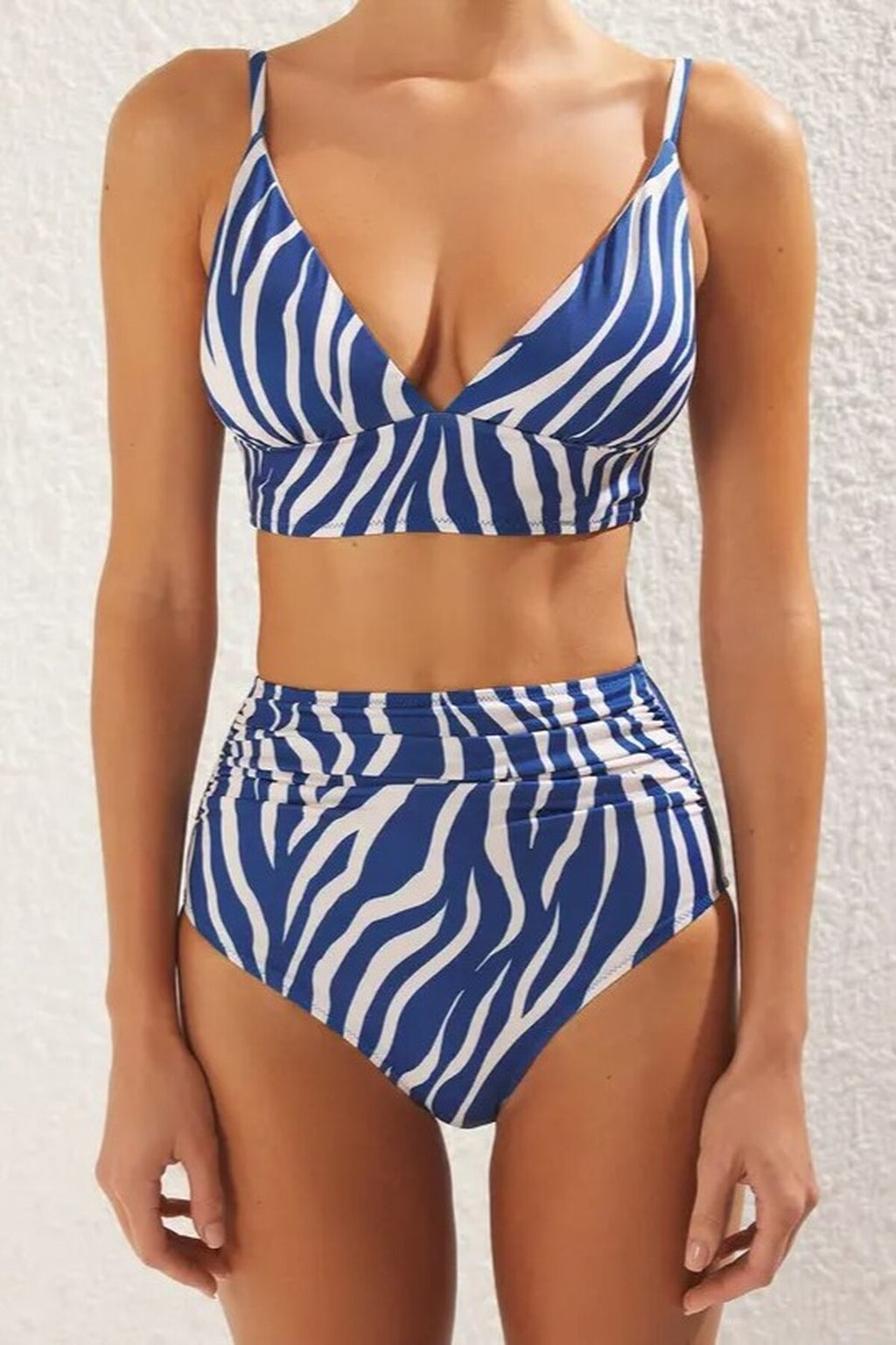Slimming Effect Hipster Super High Waist Bikini Bottom