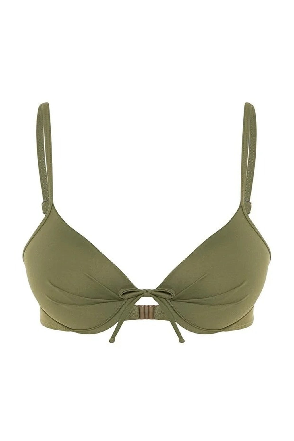 Balconette Bow Detail Padded Basic Bikini Top