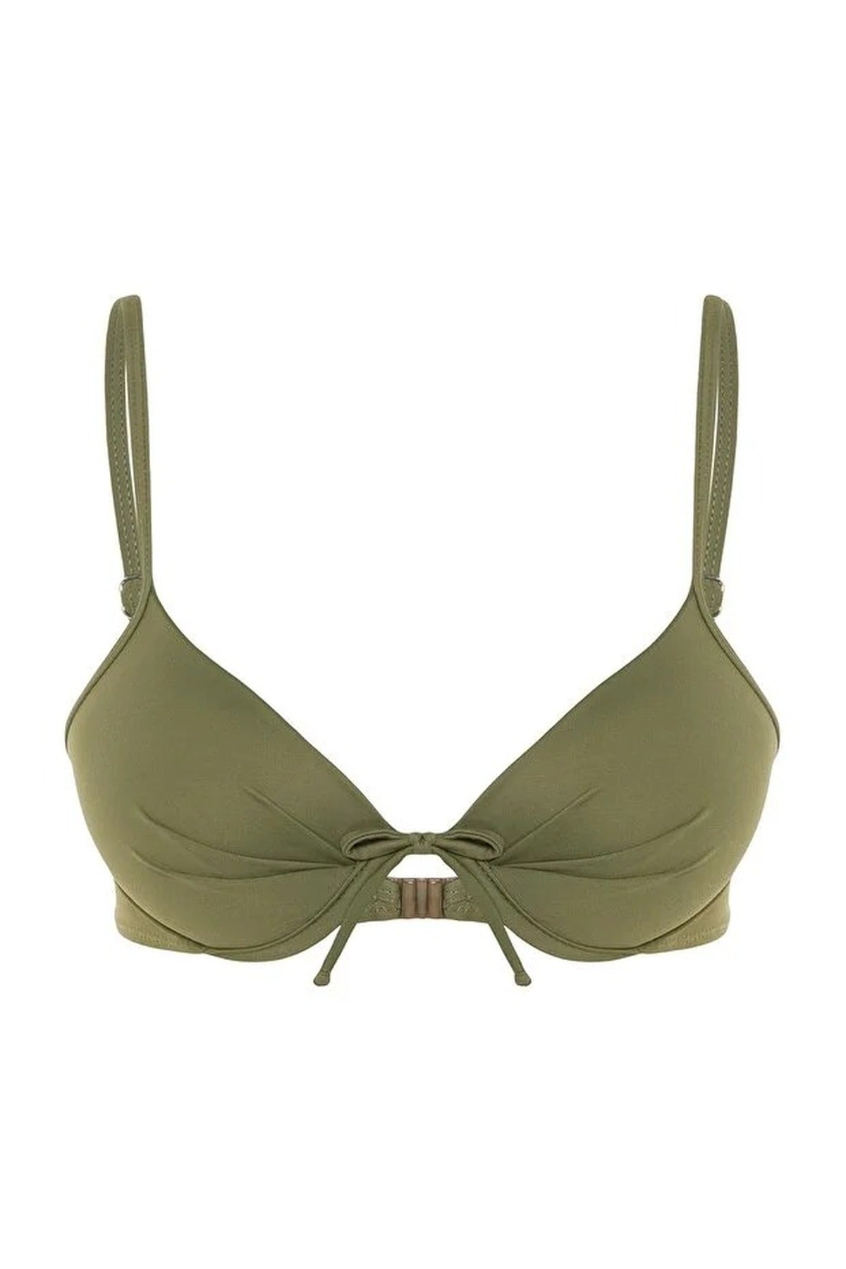 Balconette Bow Detail Padded Basic Bikini Top