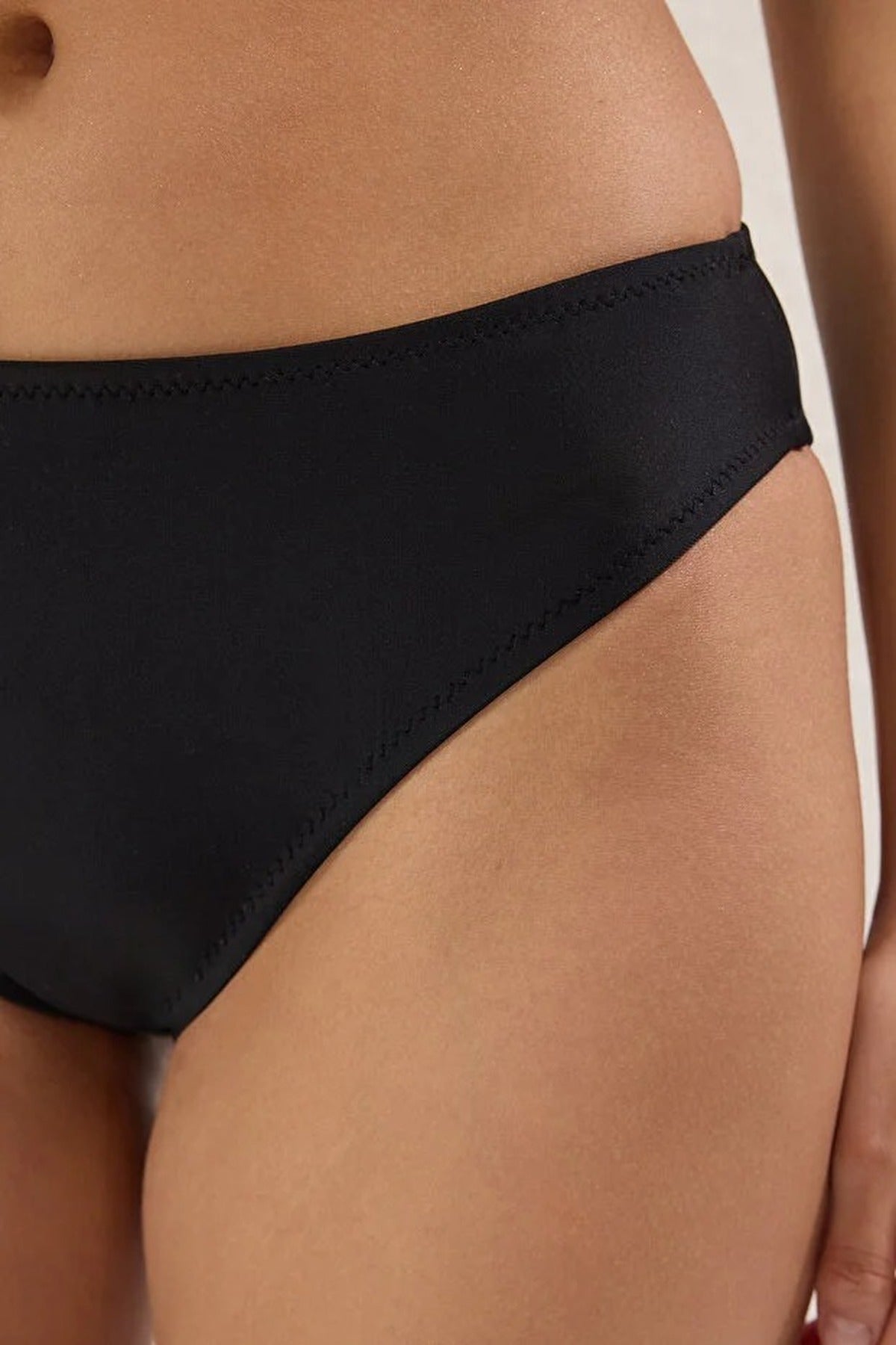 Waist Regular Basic Bikini Bottom
