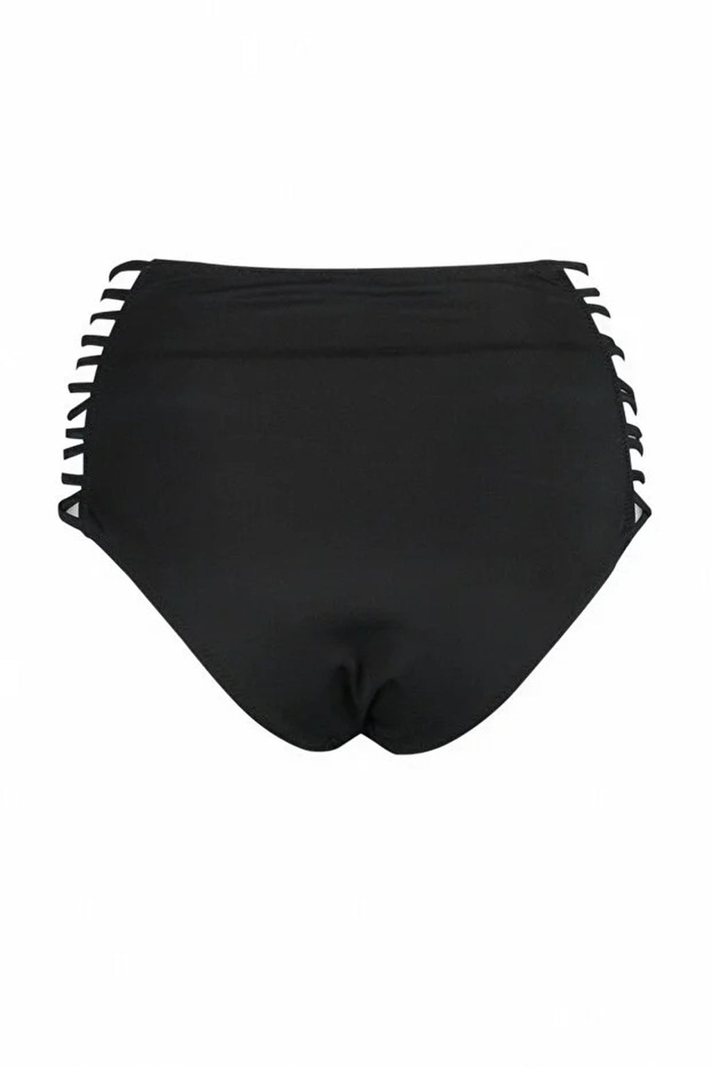 Trimmed Hipster Super High Waist Bikini Bottom