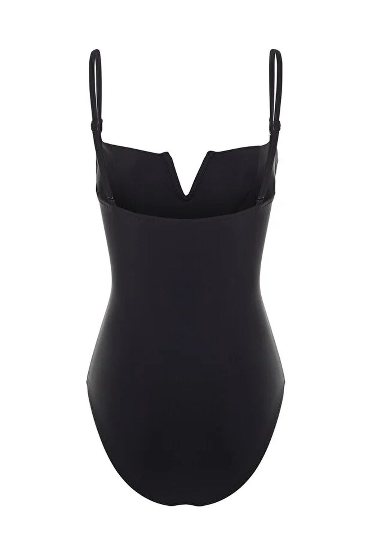 Belted Strapless Covered Hipster Swimsuit