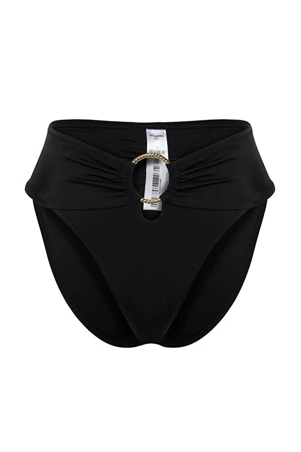 Regular High-Waisted Bikini Bottom with Accessories