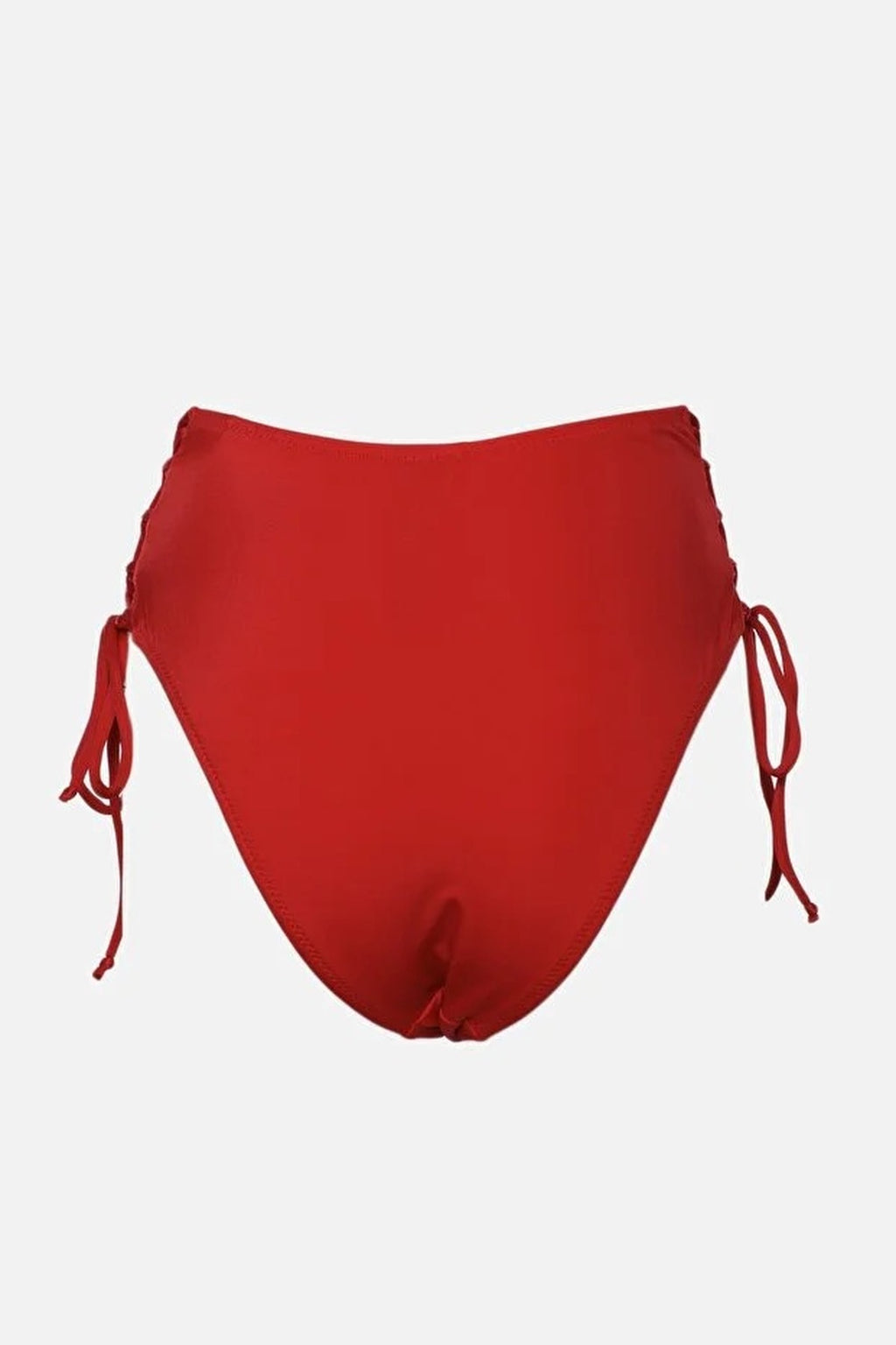 Trimmed Regular High Waist Bikini Bottom