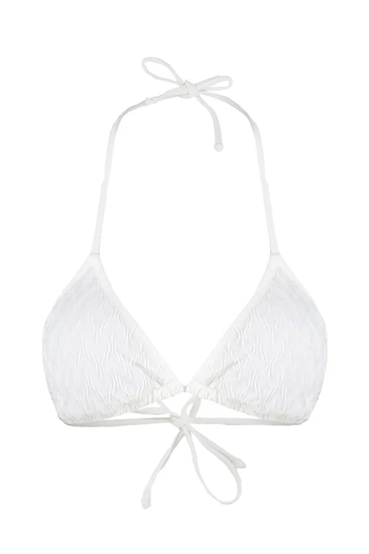 Triangle Covered Bikini Top