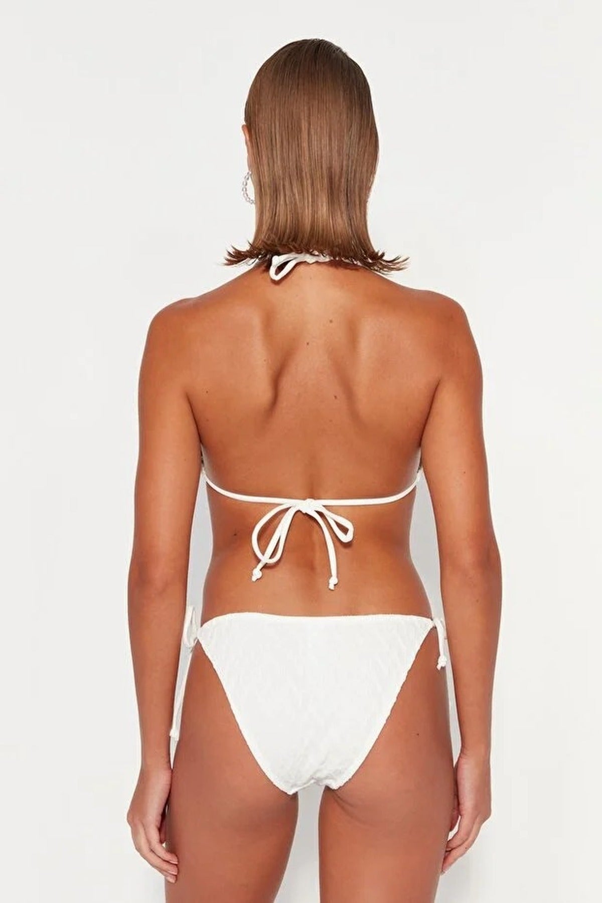 Triangle Covered Bikini Top