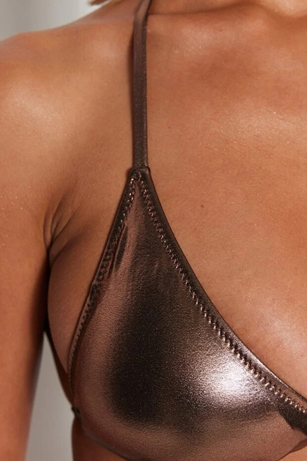 Triangle Covered Bikini Top