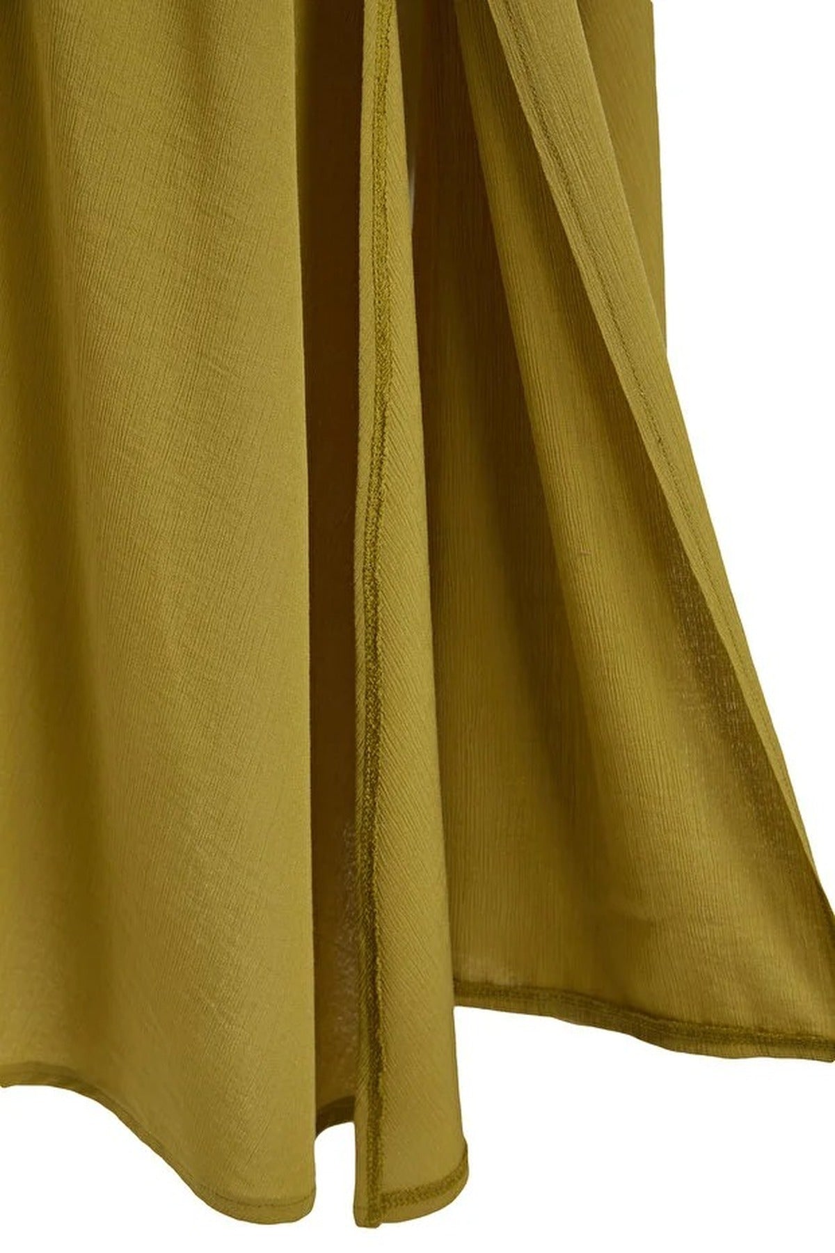 Woven Ruched Maxi Beach Dress