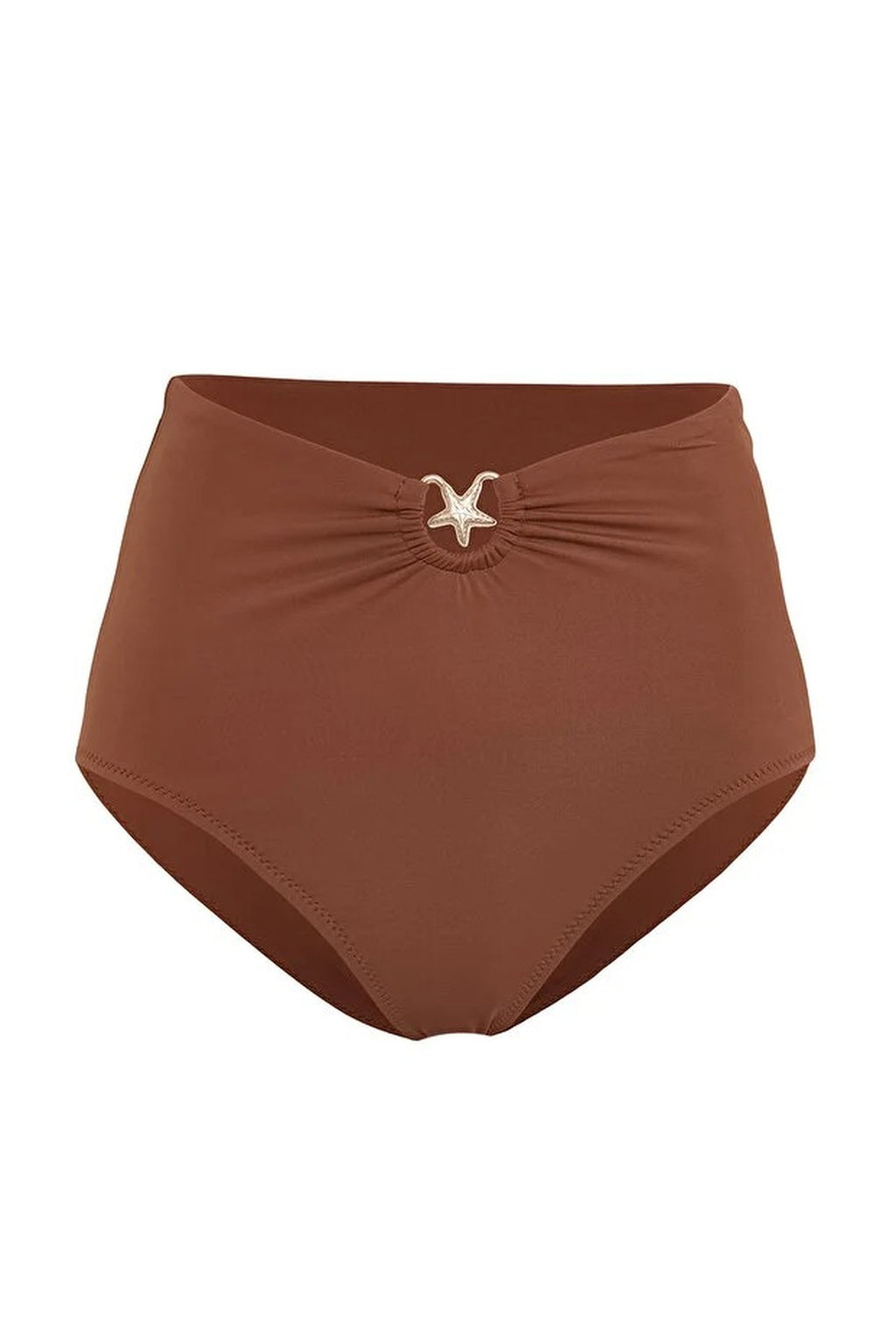 Regular High Waist Bikini Bottom with Accessories