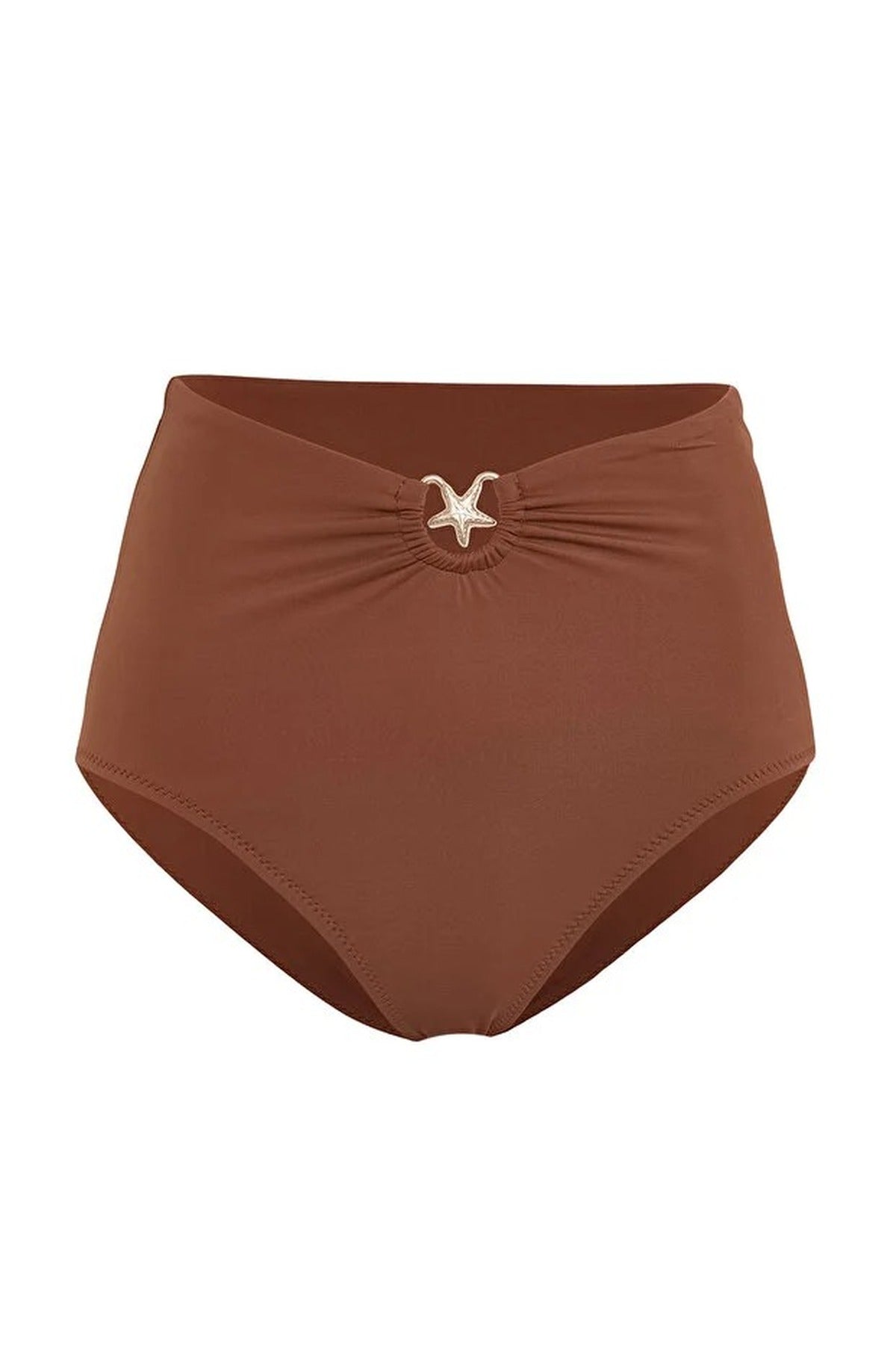 Regular High Waist Bikini Bottom with Accessories