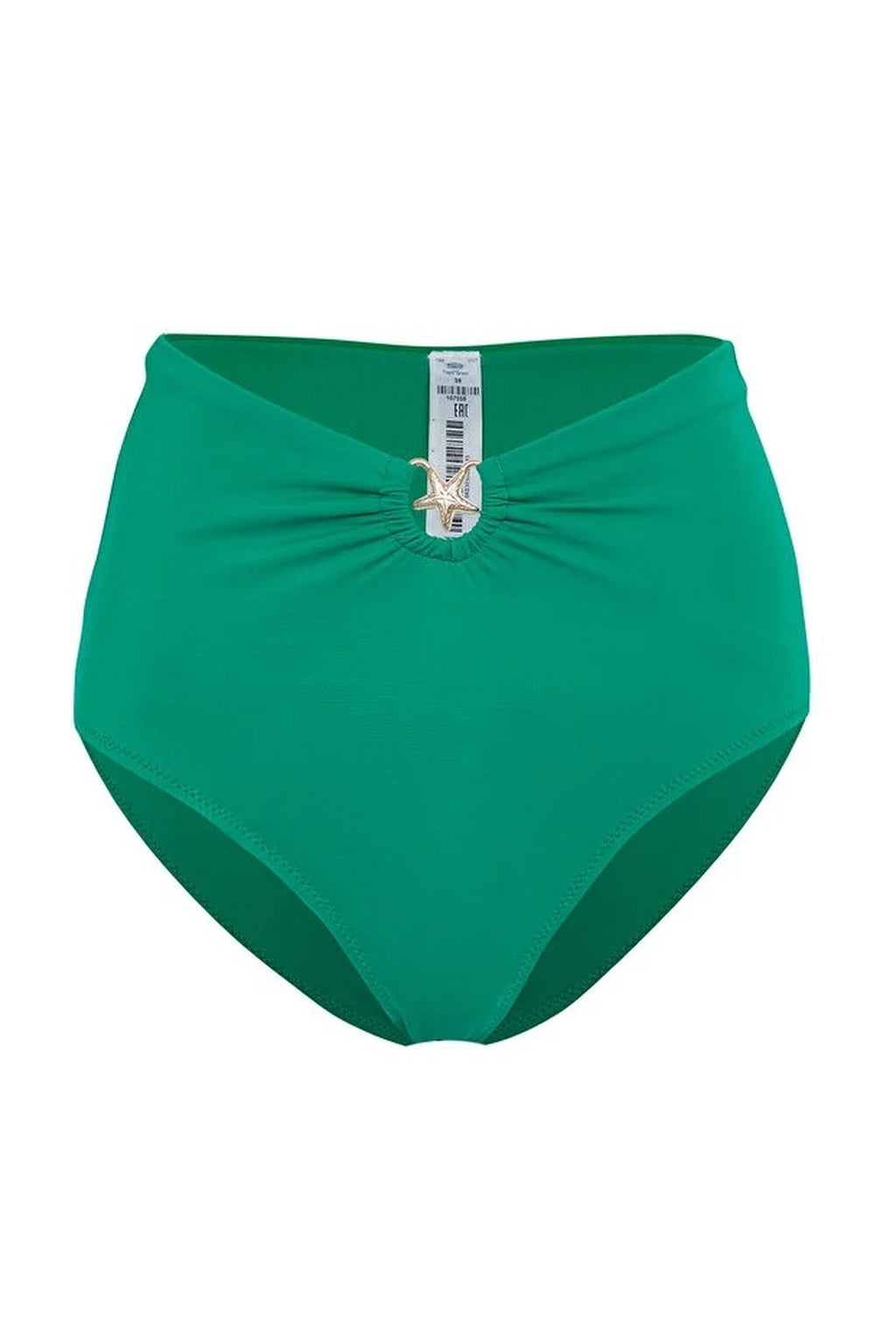Regular High Waist Bikini Bottom with Accessories
